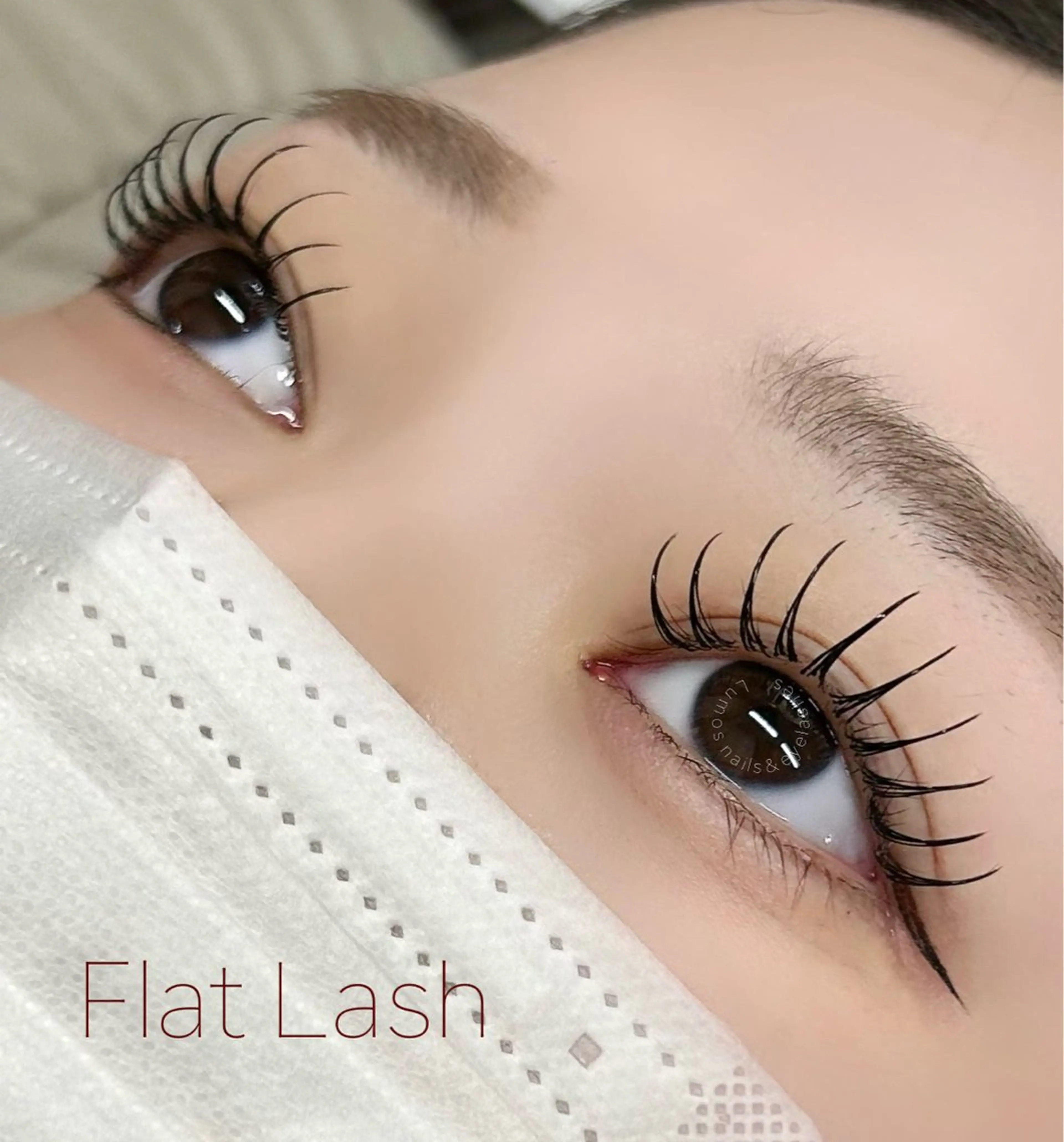 マツエク・マツパ フラットラッシュ マツエク Lumos nail&eyelash所属・Lumos Ayakaのマツエク・マツパデザイン