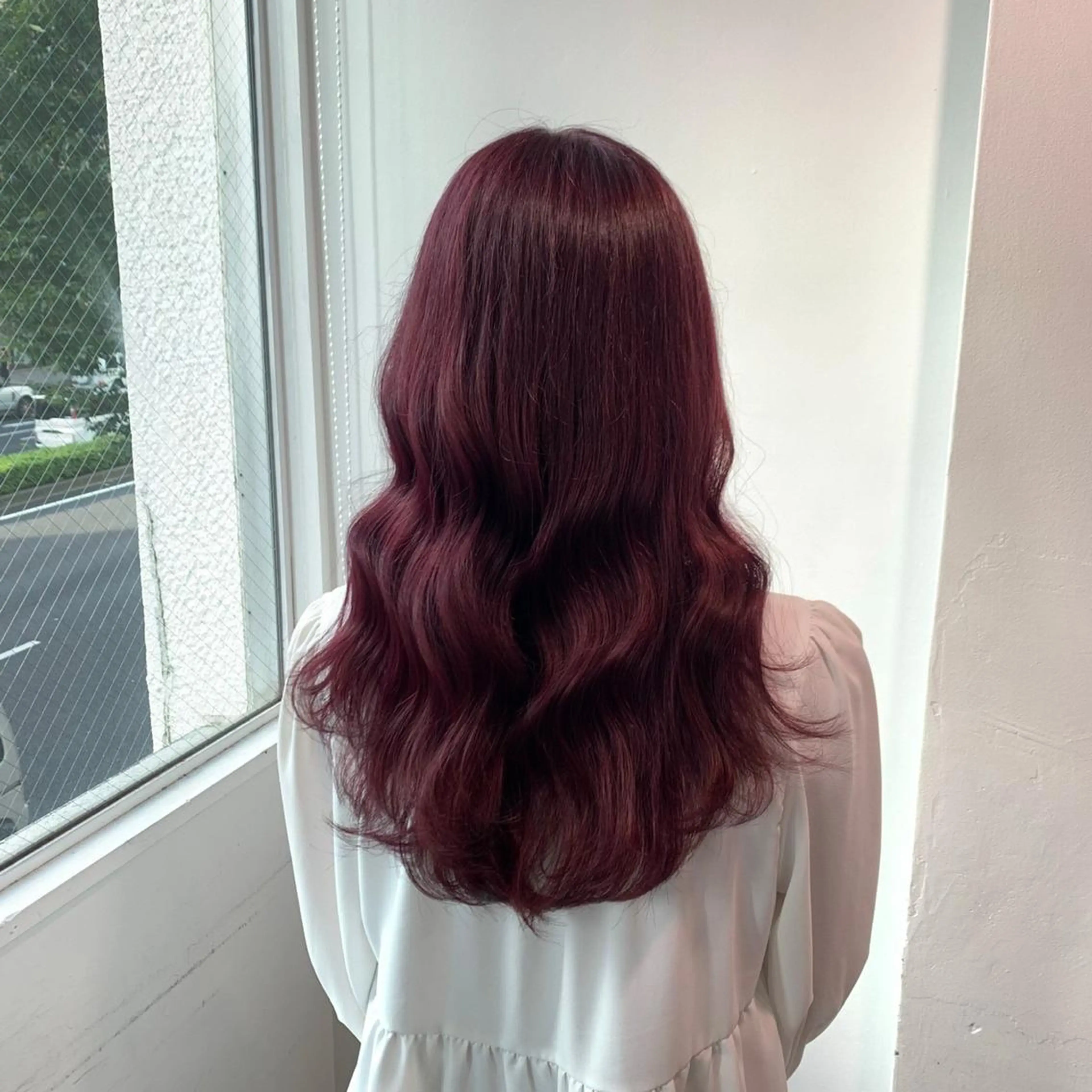 ロング カラー ARMONY 神宮前所属・コテ巻き風パーマ 🦋そま🦋のヘアスタイル