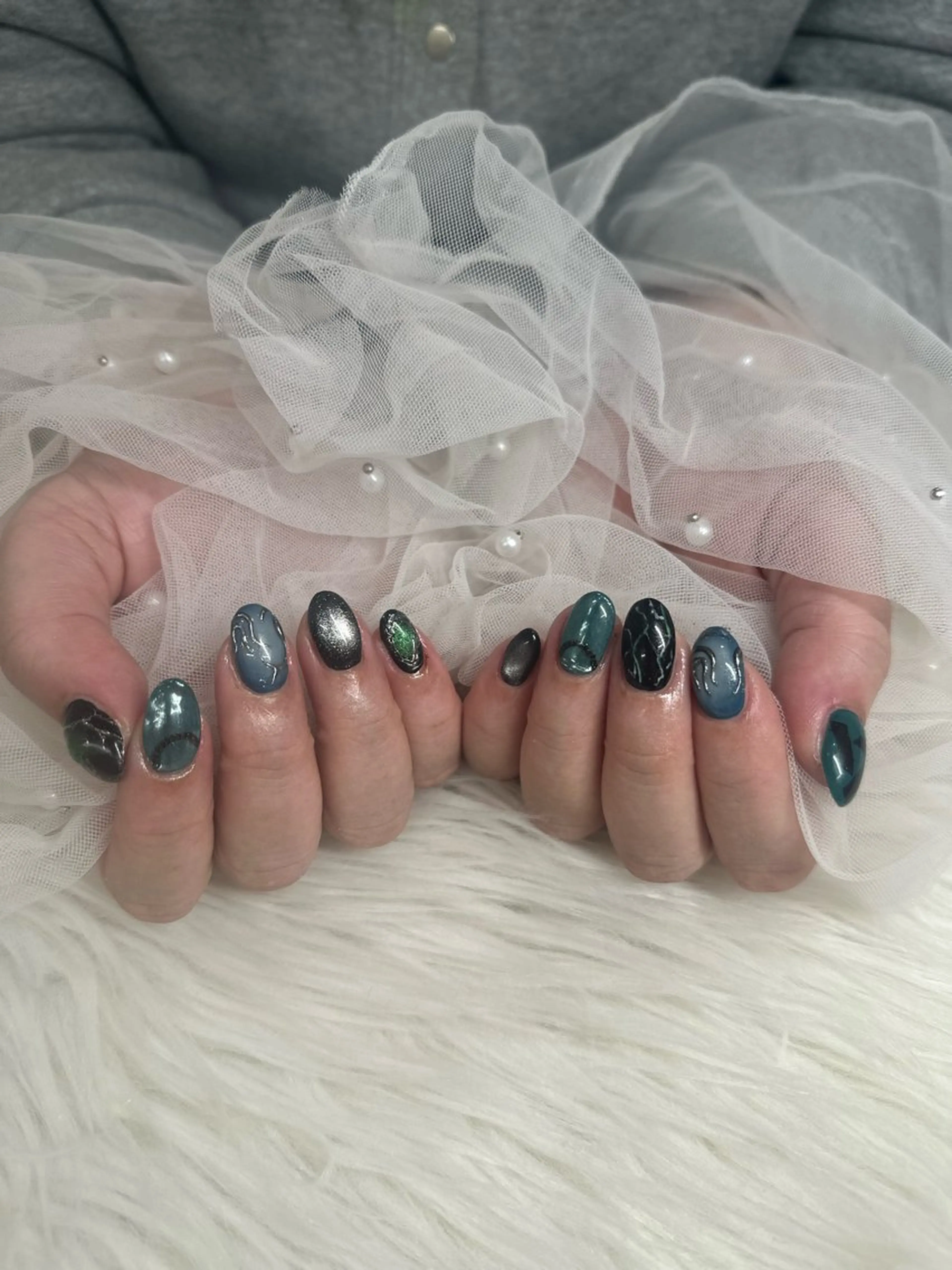 ネイル ハンドネイル Nail's AOAQUA所属・AOAQUA SHIORIのネイルデザイン