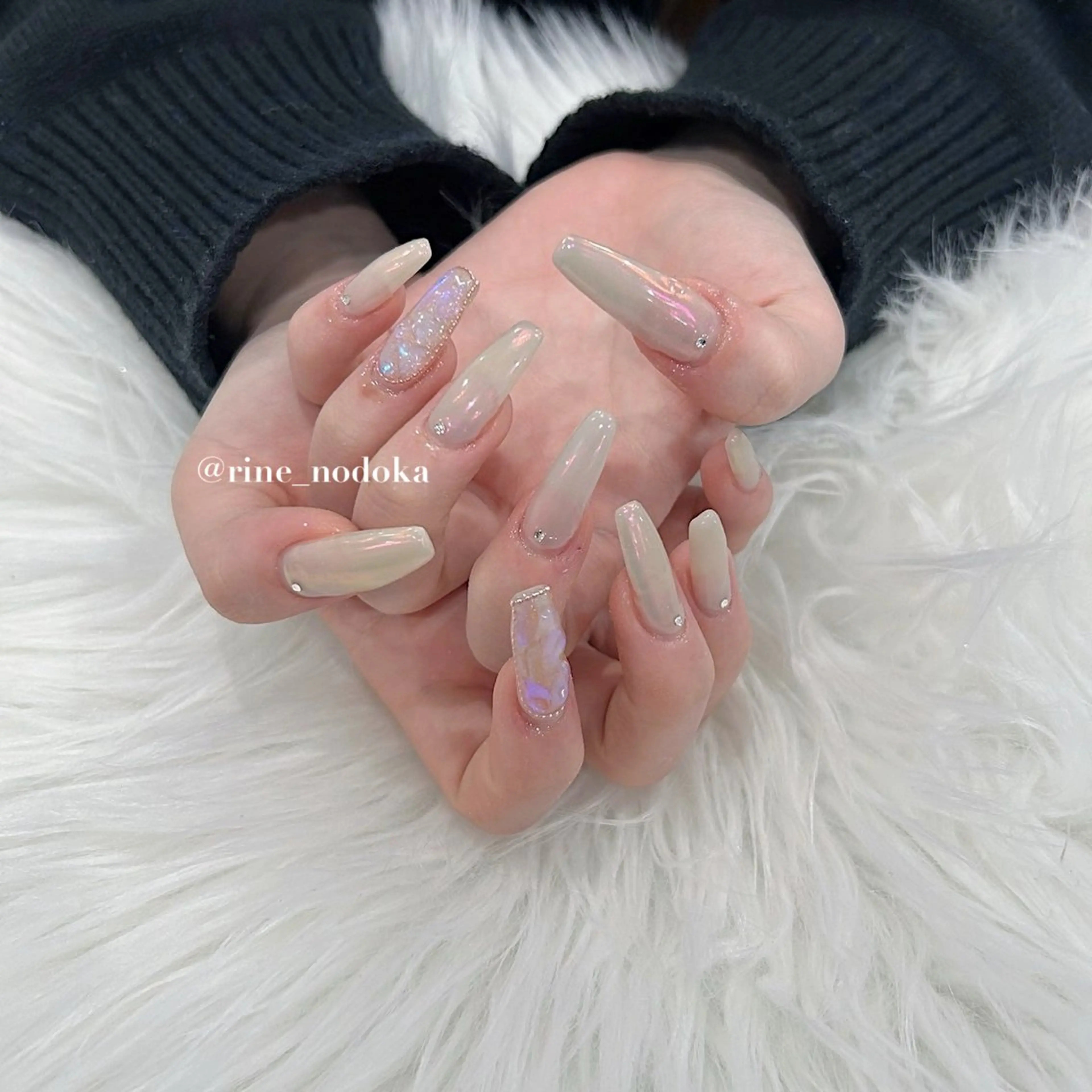 ネイル nail&eyelash Rine所属・Rine 放出 (リネ)のネイルデザイン