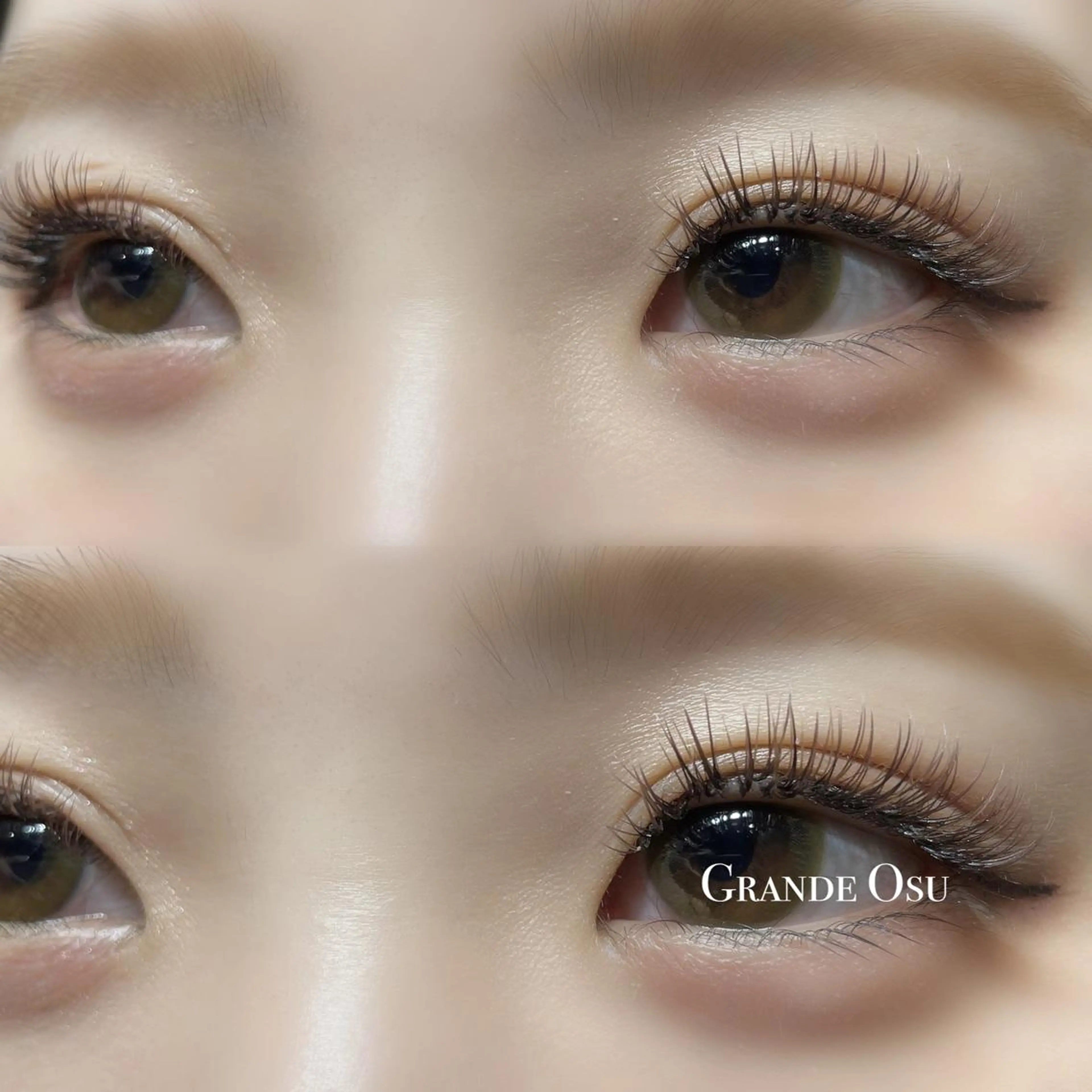 マツエク・マツパ バインドロック Cカール カラーマツエク マツエク GRANDE OSU 藤原/eye店長のマツエク・マツパデザイン