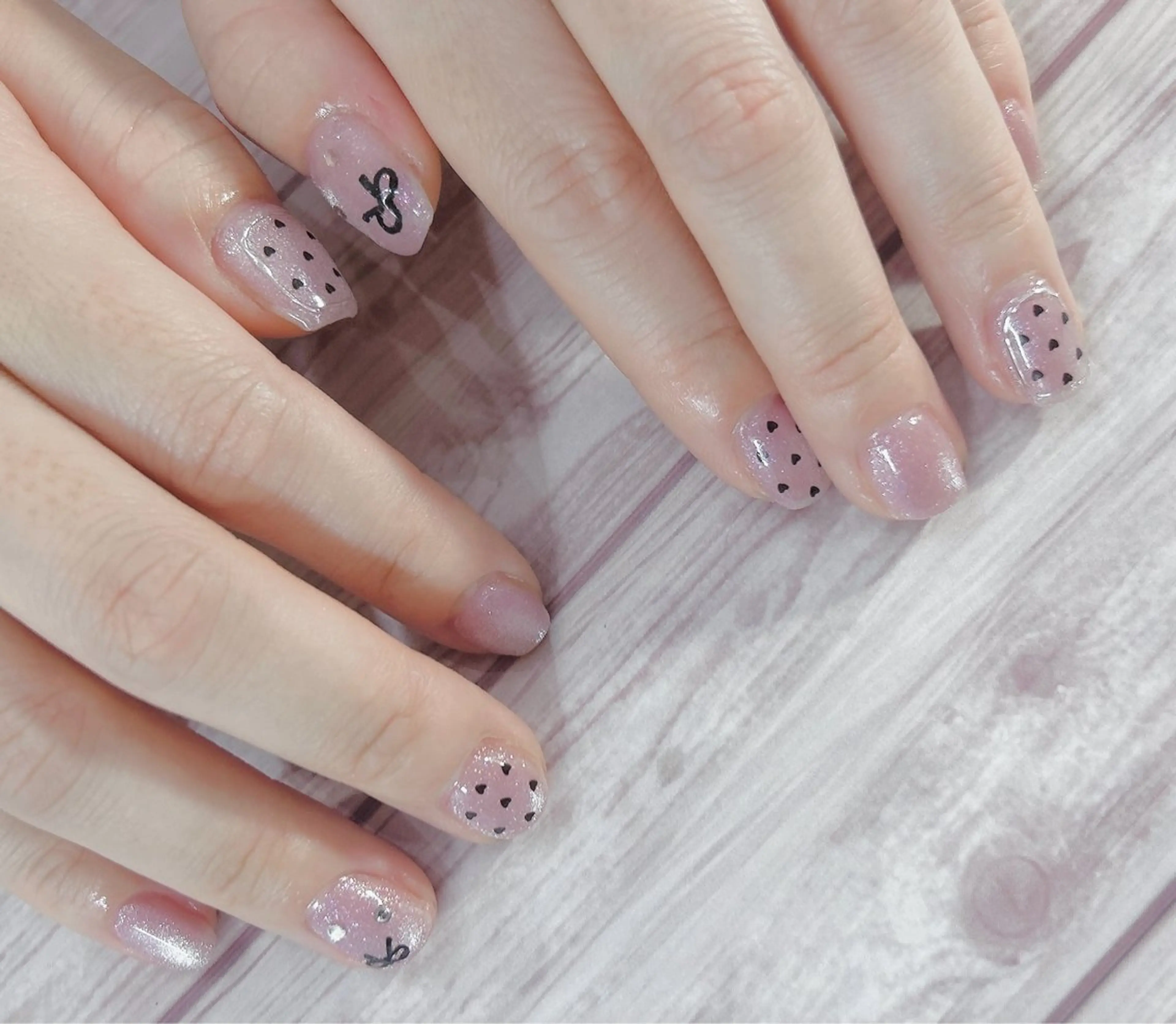 ネイル ショートネイル MYu Beauty Salon YURIのネイルデザイン