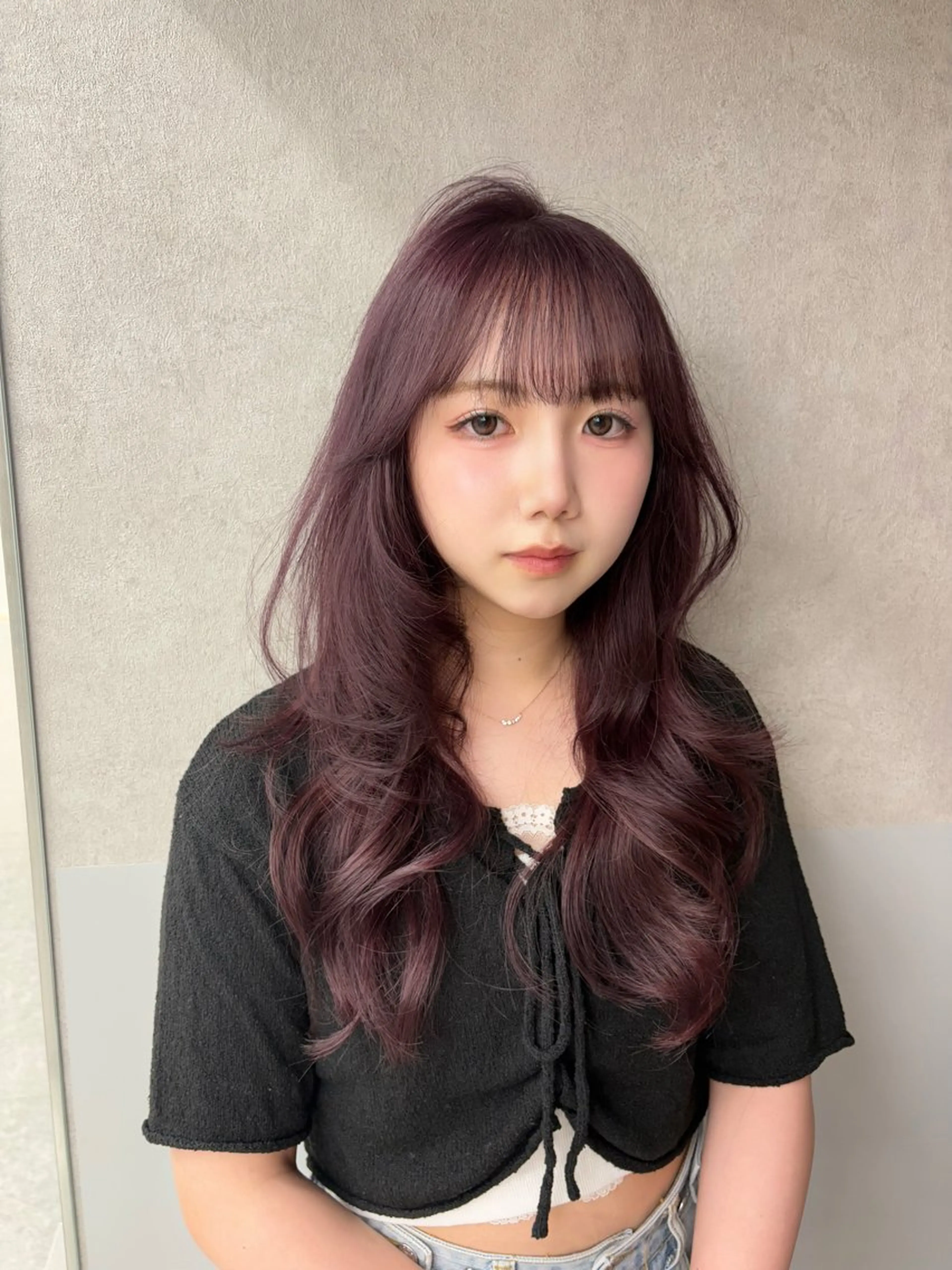 セミロング ヘアアレンジ ヘアカラー fumika🎀 ベージュのヘアスタイル