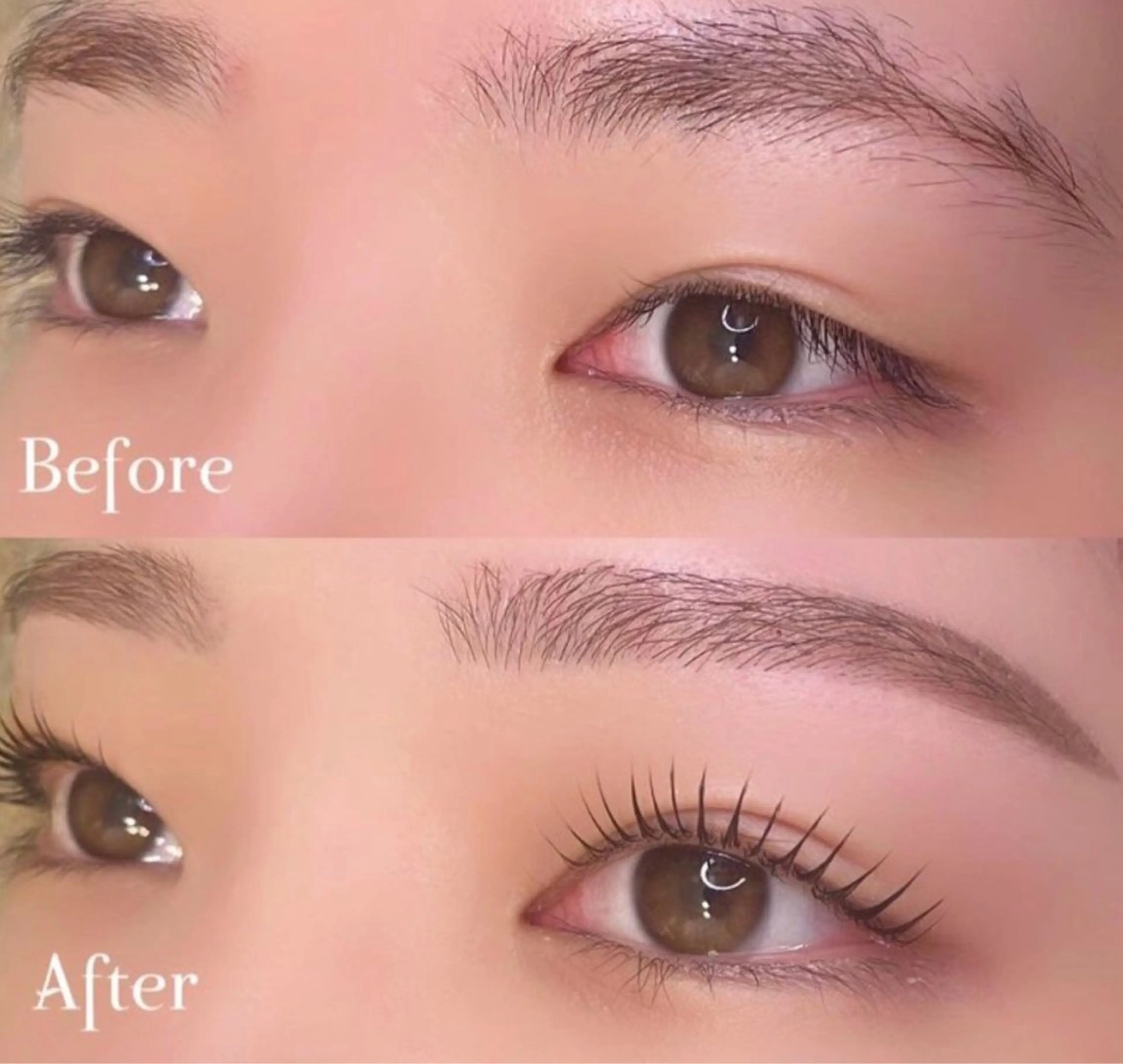 ❣️セットでお得・時短👀✨《束感パリジェンヌラッシュリフト》+《美眉アイブロウスタイリング》の写真