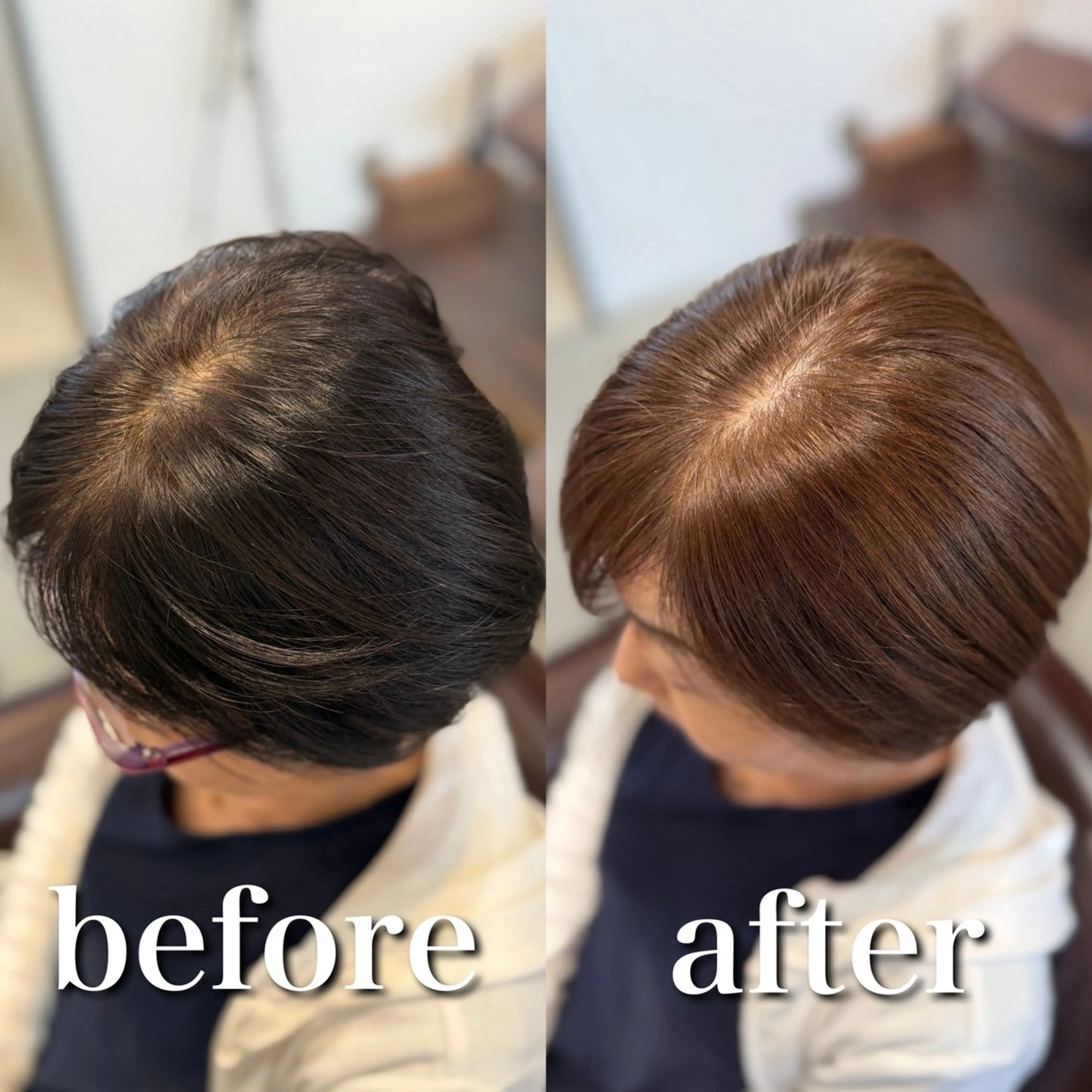 ショート ハイライト トリートメント GBG高崎店所属・白髪ぼかし専門/冨澤 優のヘアスタイル