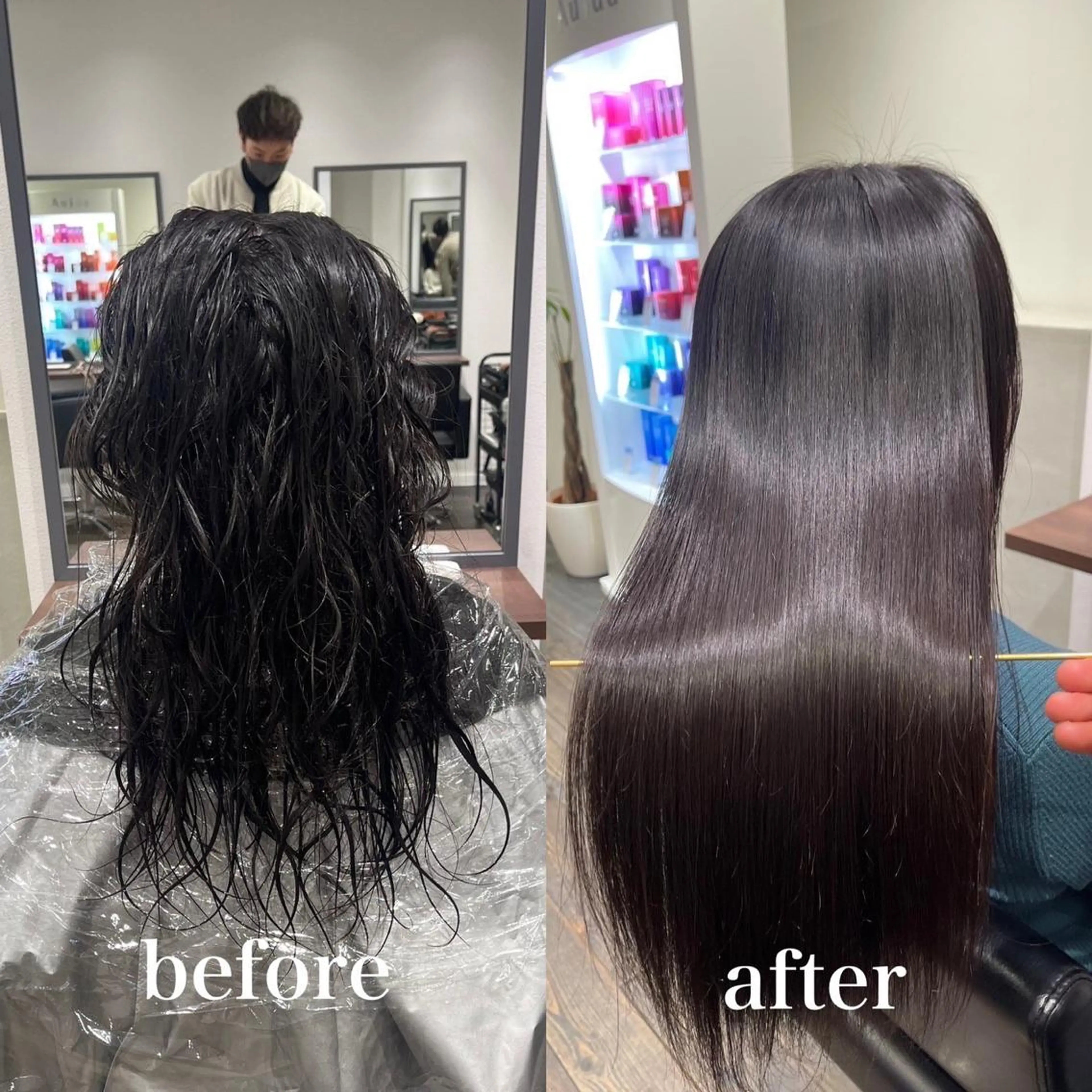 縮毛矯正 patou 烏丸所属・ショート特化/ 上原麗咲希のヘアスタイル