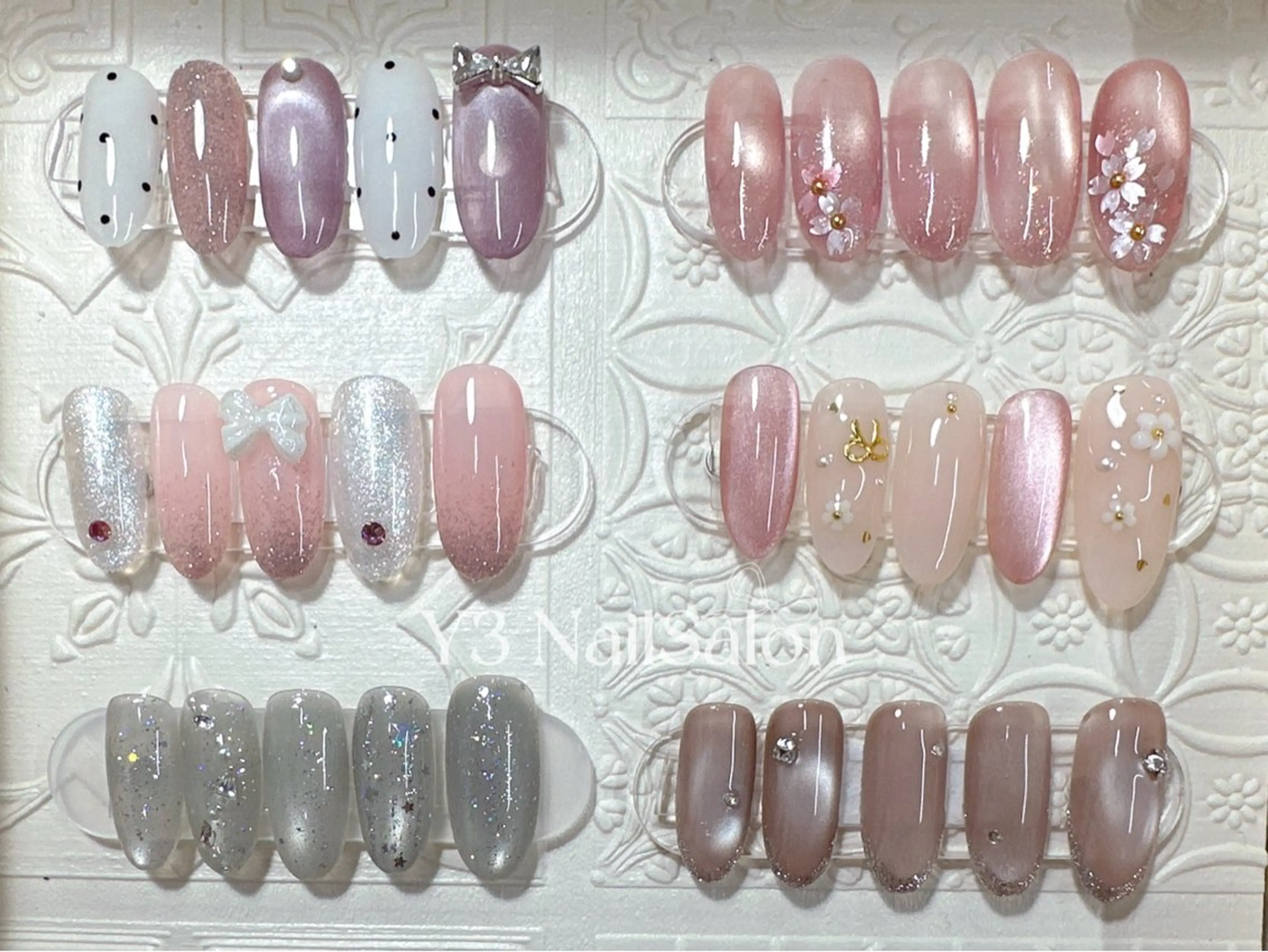 ネイル 春ネイル ハンドネイル Y3 Nail Salon所属・Y3 NailSalonのネイルデザイン