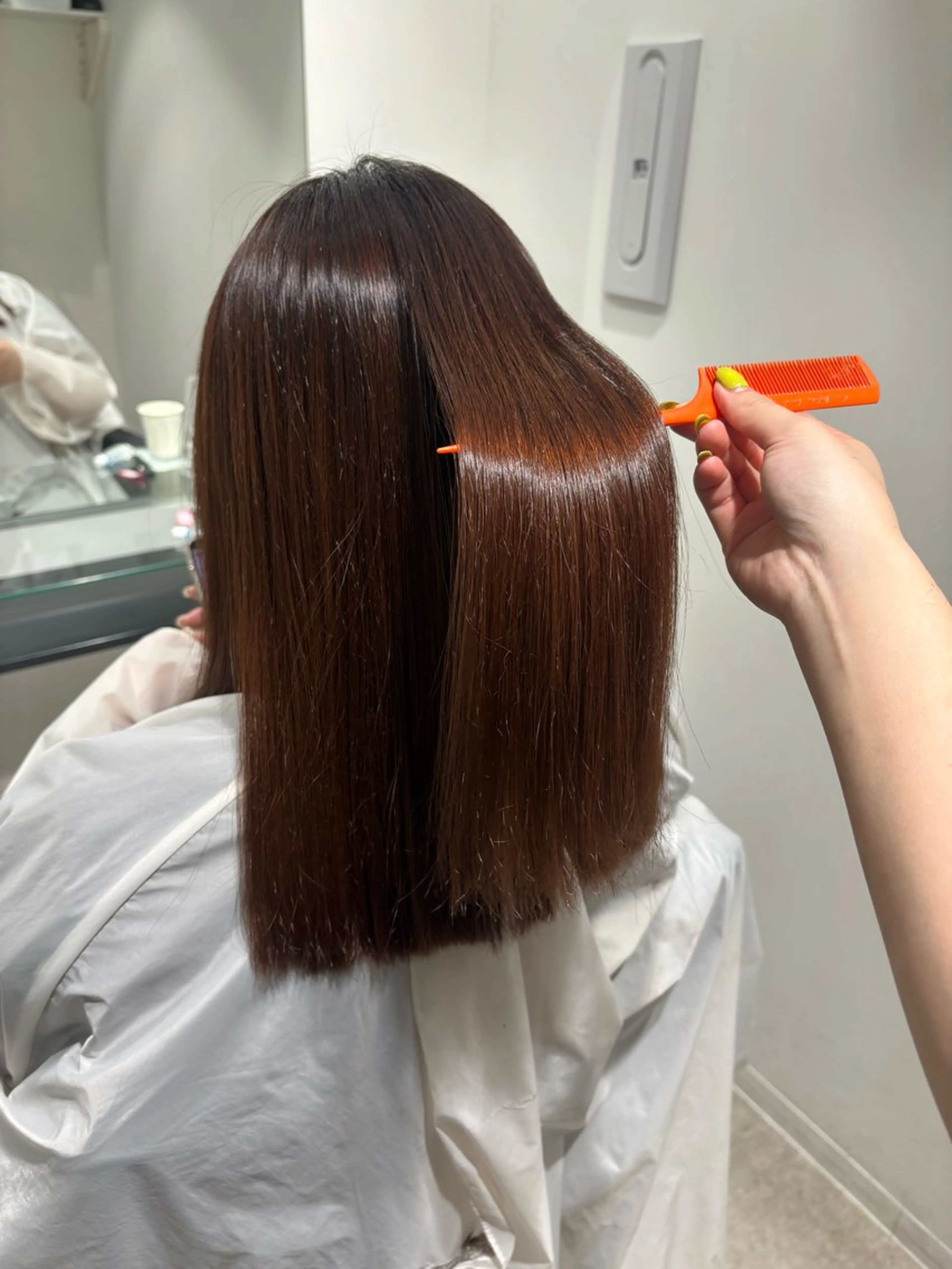 カット 縮毛矯正 トリートメント AO所属・ボブ/ハイライト🦓 /harukaのヘアスタイル