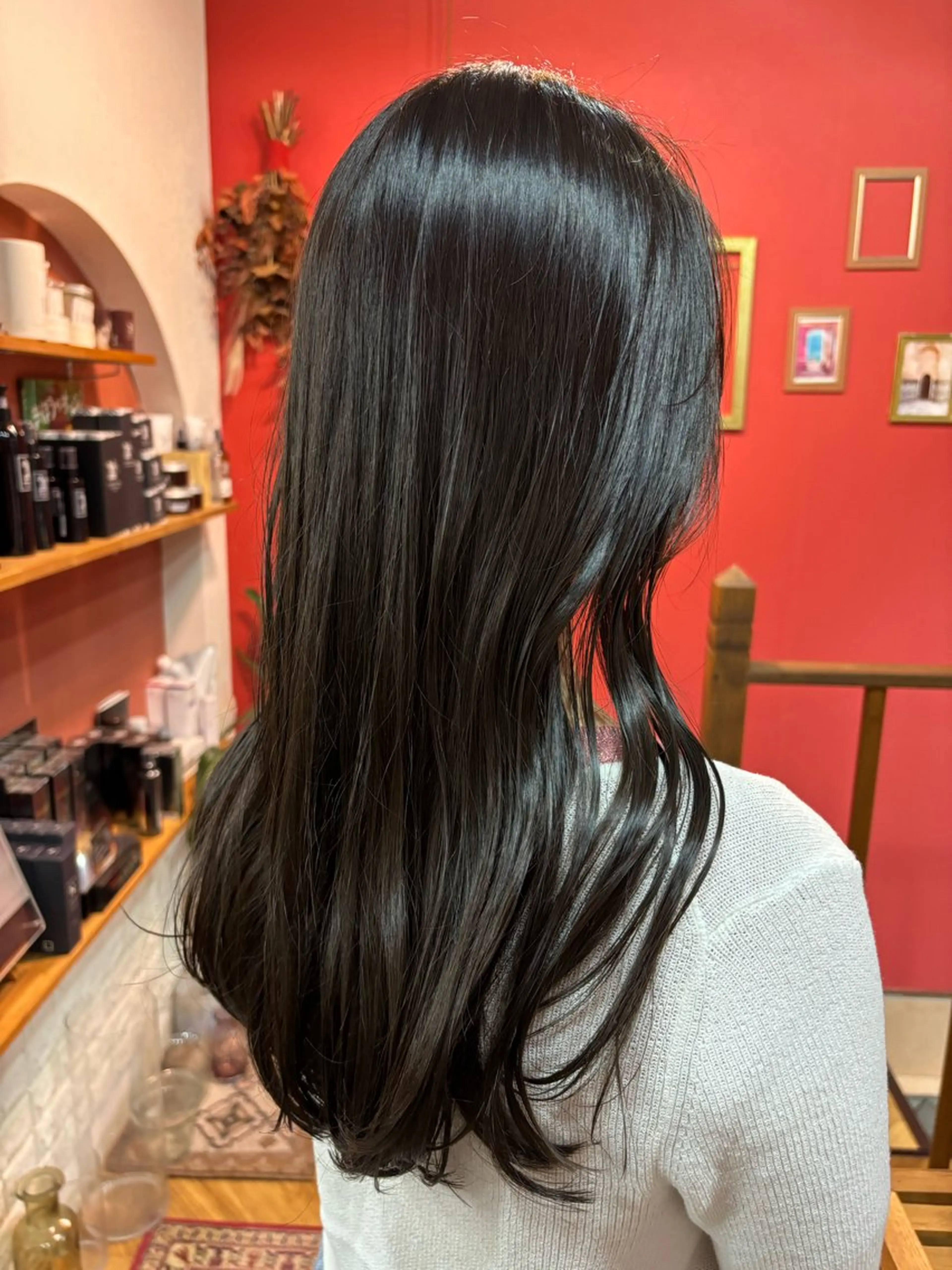 ロング 大久保 愛のヘアスタイル