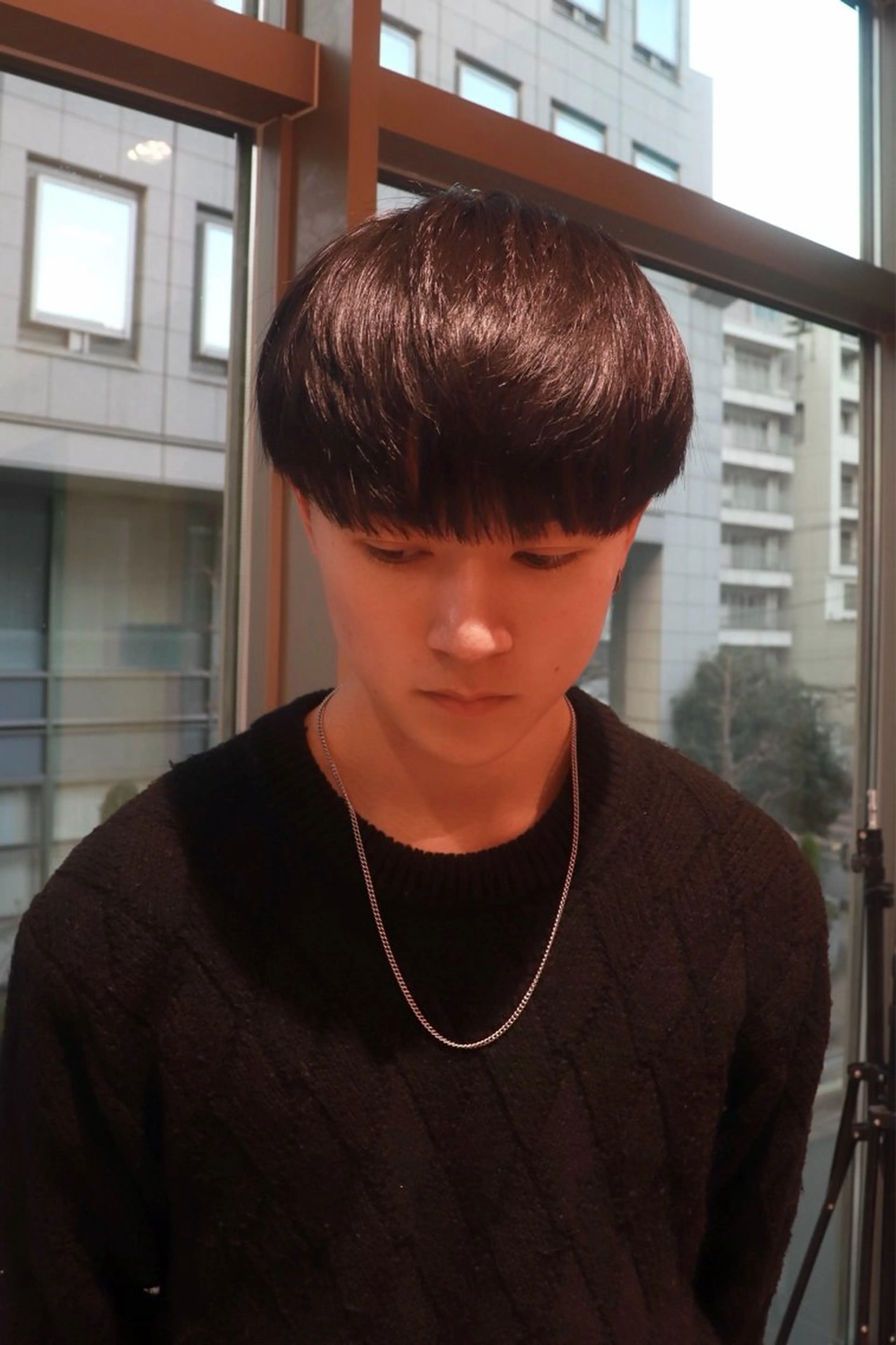 メンズ マッシュ カット Yamada Ami🪐のヘアスタイル