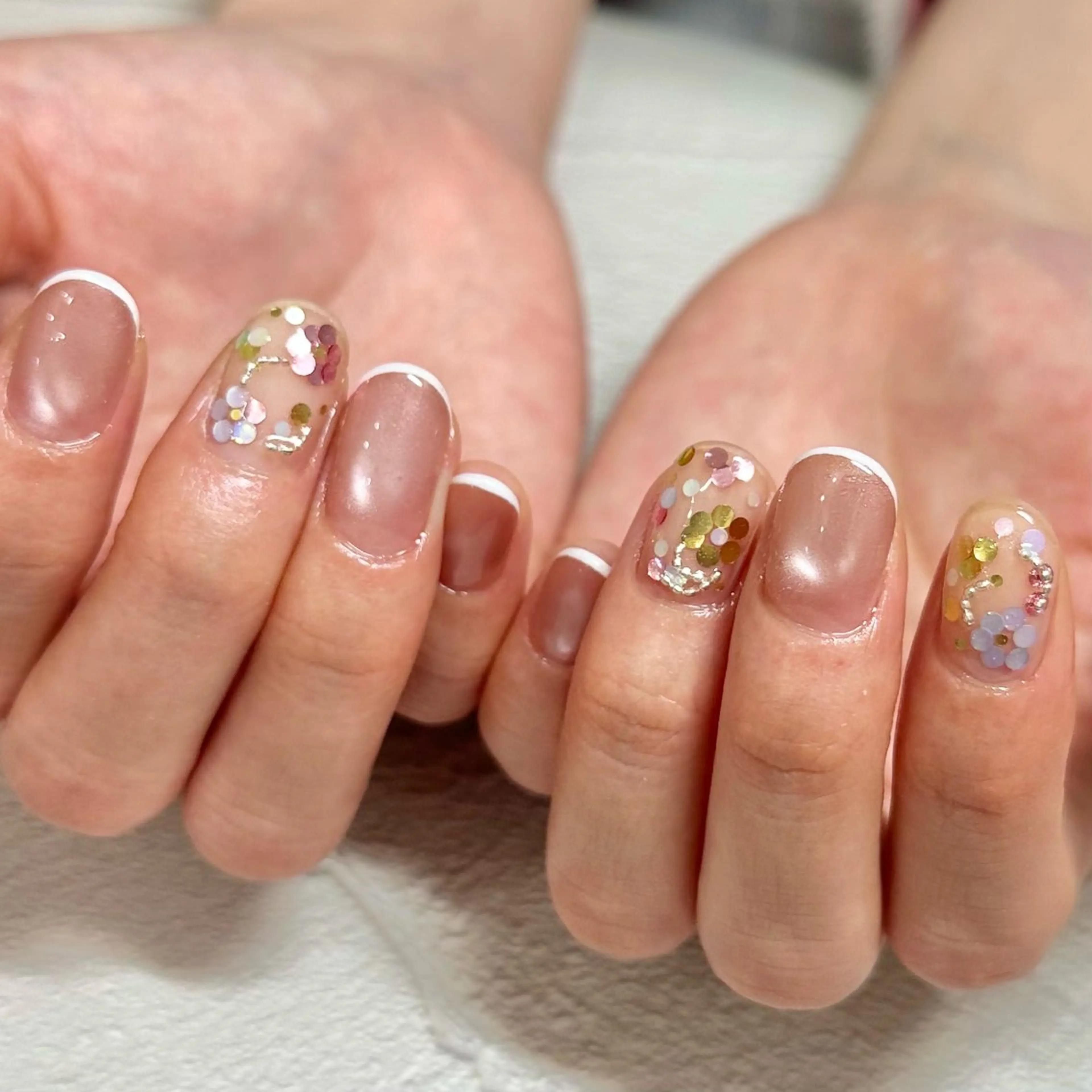 ネイル ハンドネイル TOPAZ恵比寿所属・Tsuno Nagisaのネイルデザイン