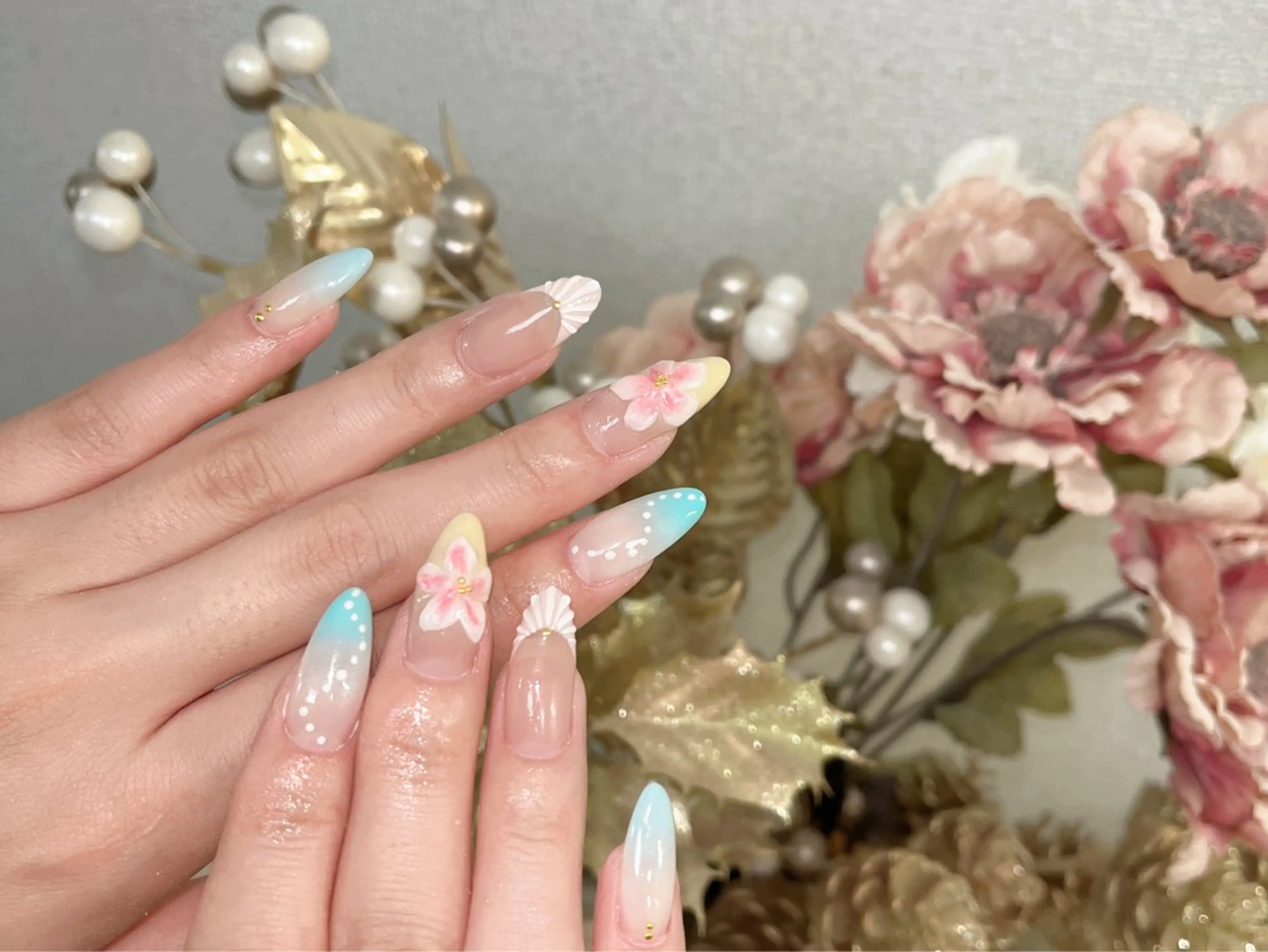 ネイル Glow Nail スカルプ専門店のネイルデザイン