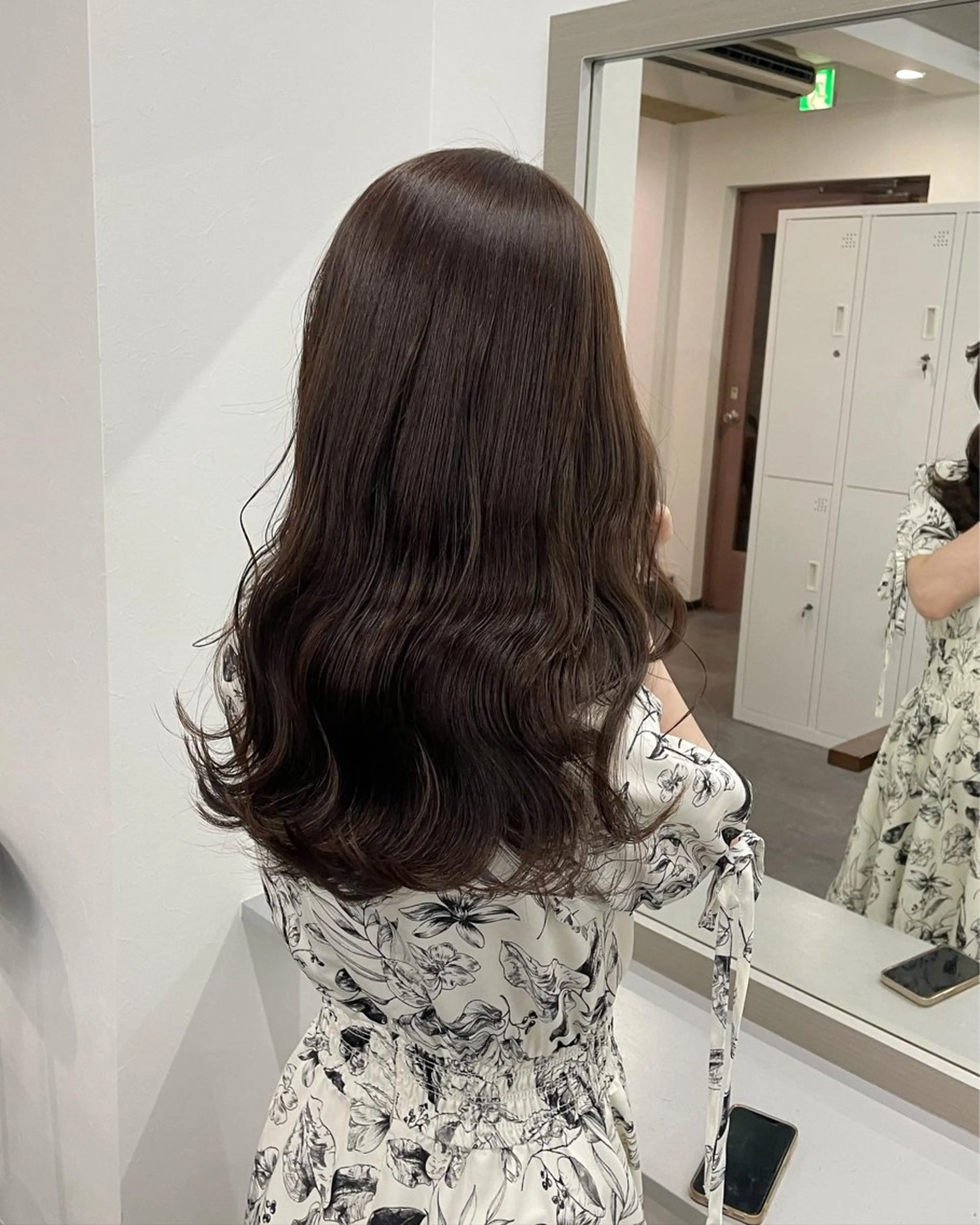 ロング ヘアカラー トリートメント soyon心斎橋所属・♡透明感/艶カラー/ M a I ♡のヘアスタイル