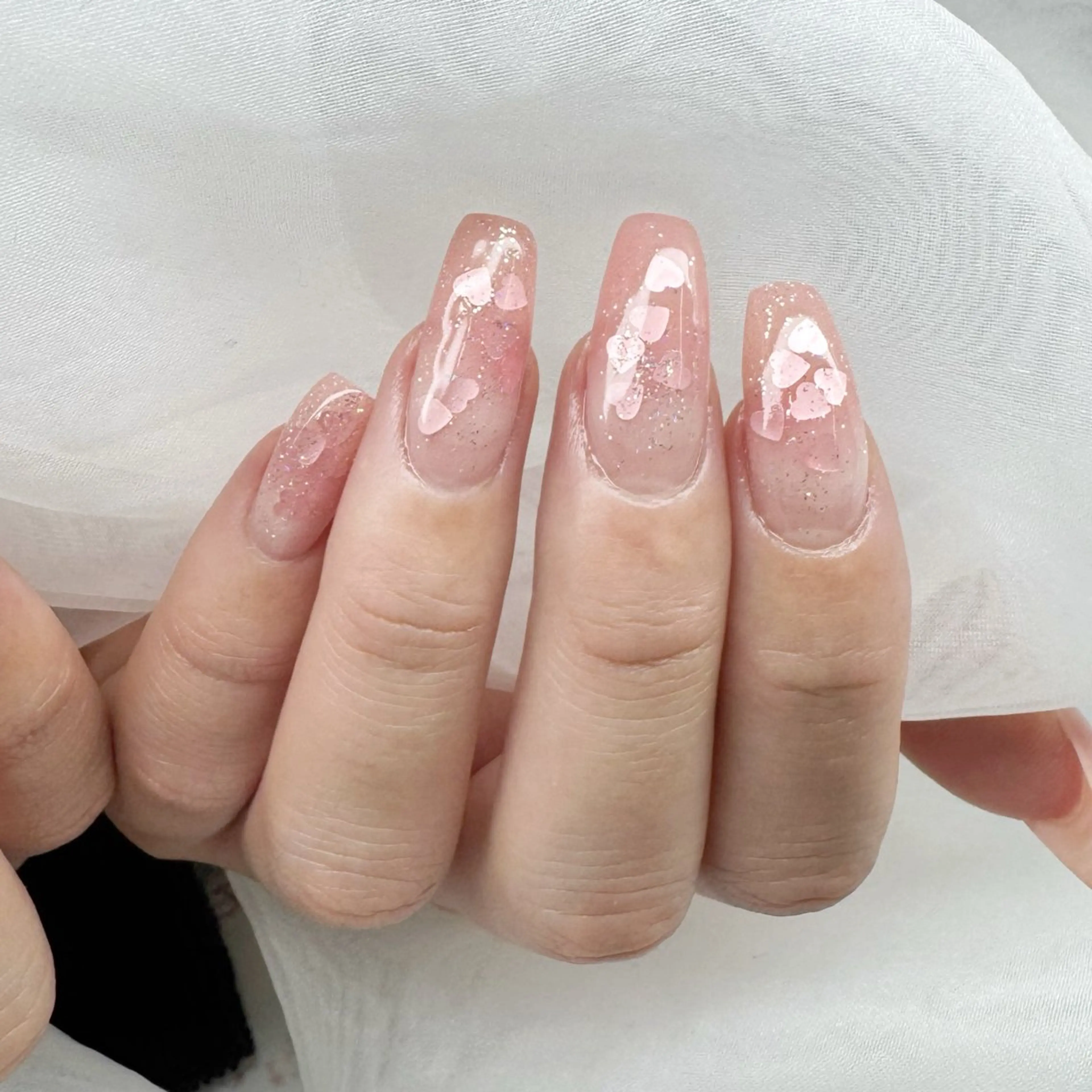 ネイル ハート ハンドネイル K. NANAのネイルデザイン