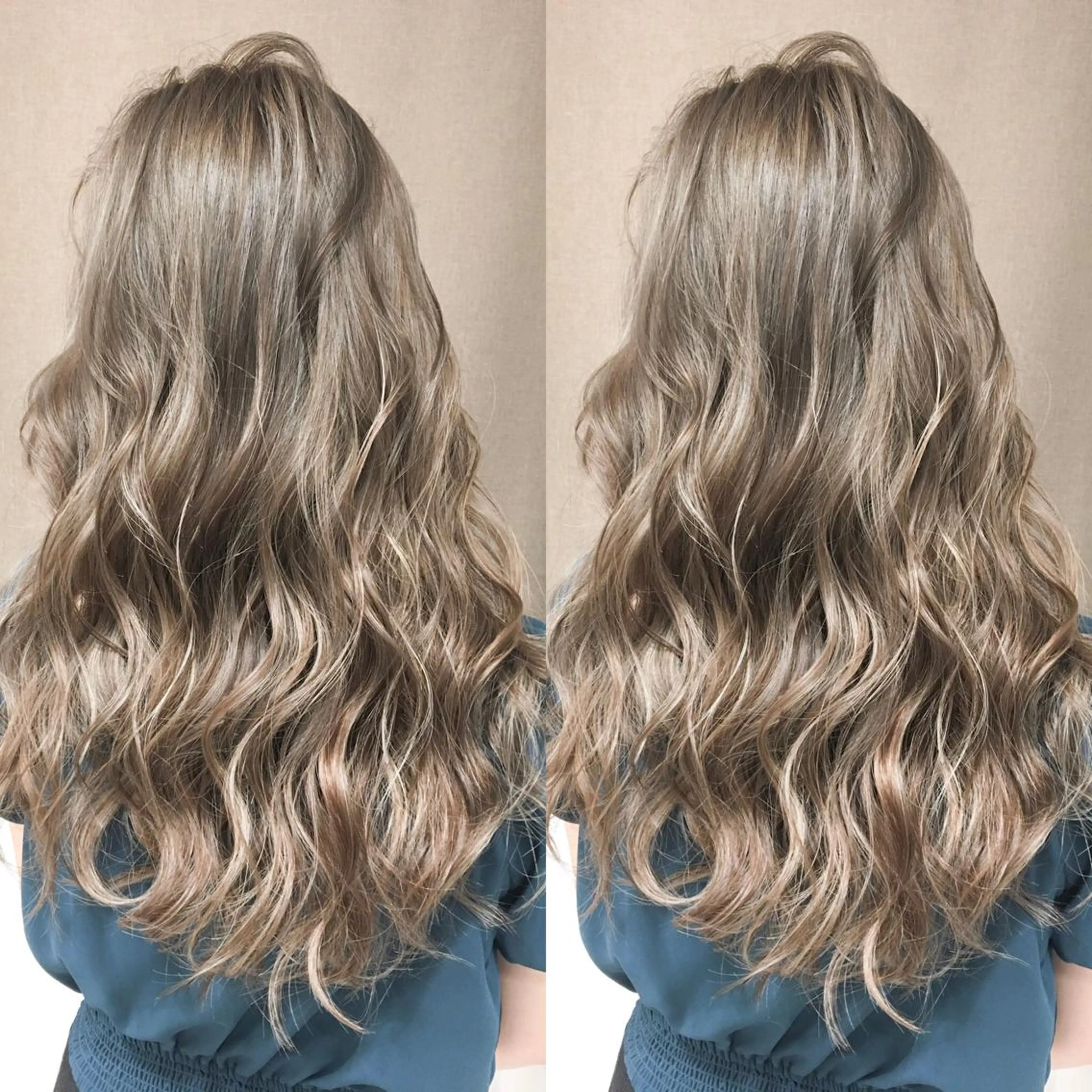 セミロング カラー ヘアアレンジ ネイル マツエク・マツパ ベージュカラー ヘアカラー トリートメント 井上 一平のヘアスタイル