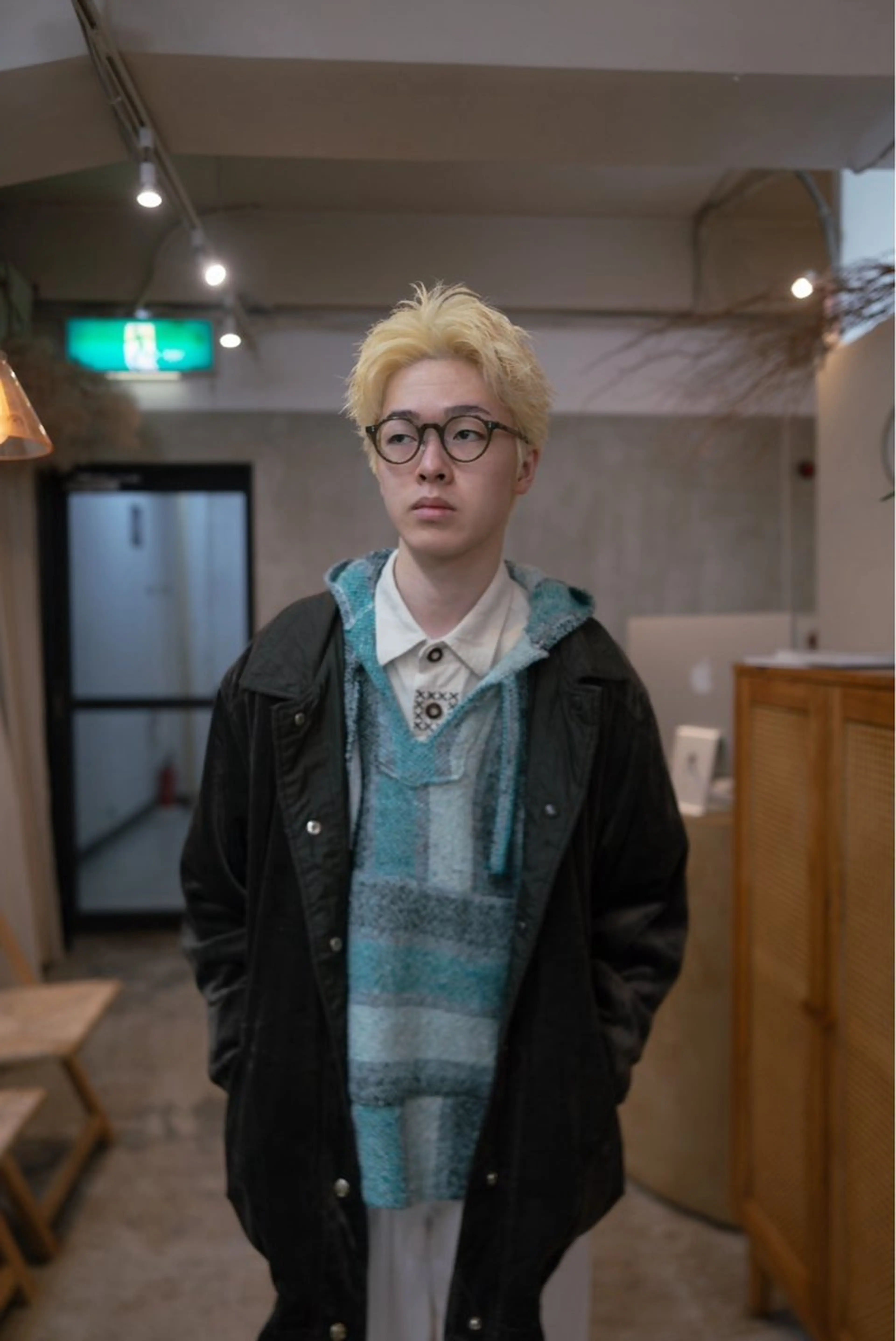 ダブルカラーの写真