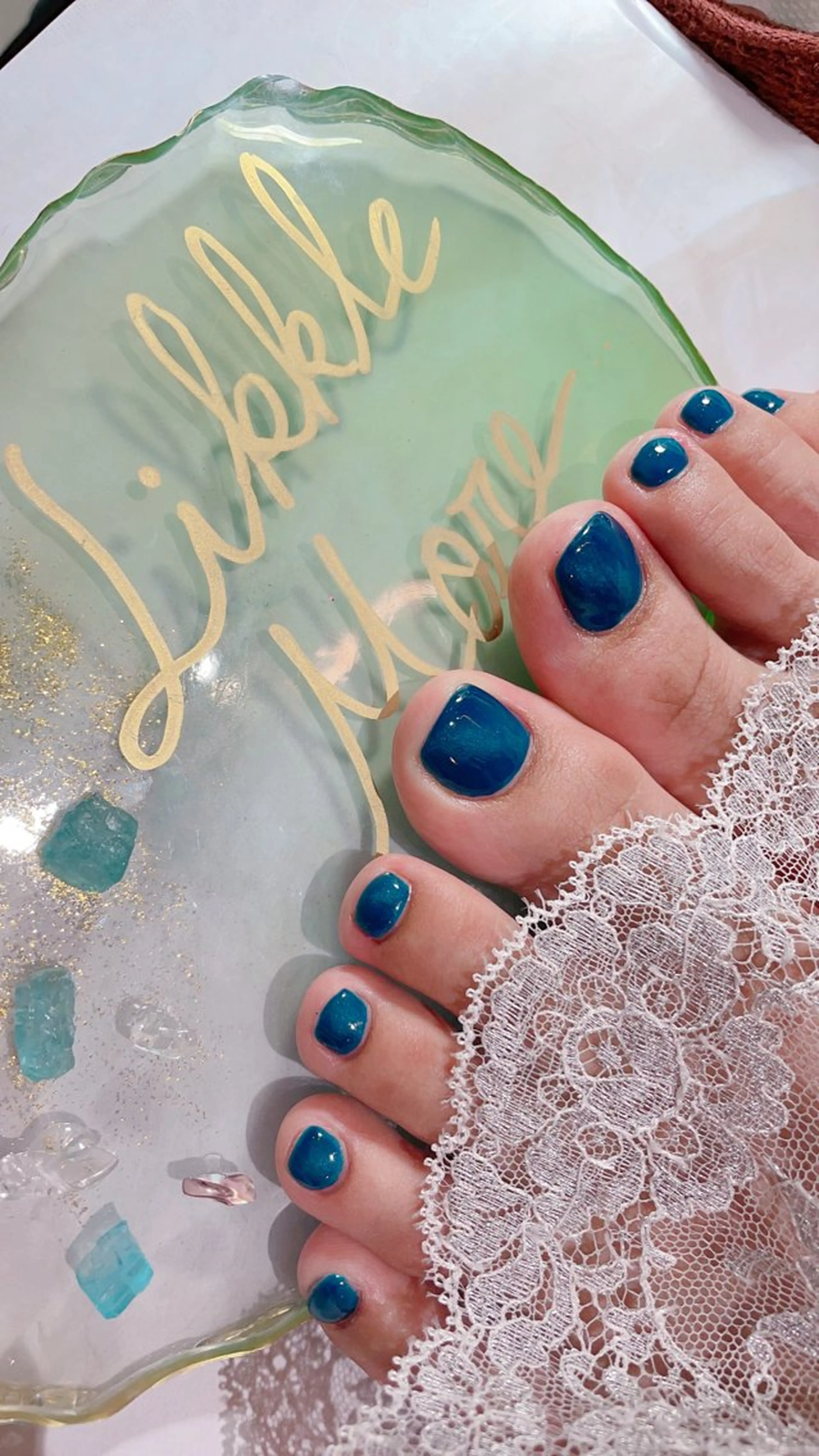 ネイル マグネットネイル ワンカラーネイル Likkle More【リコモ】のネイルデザイン