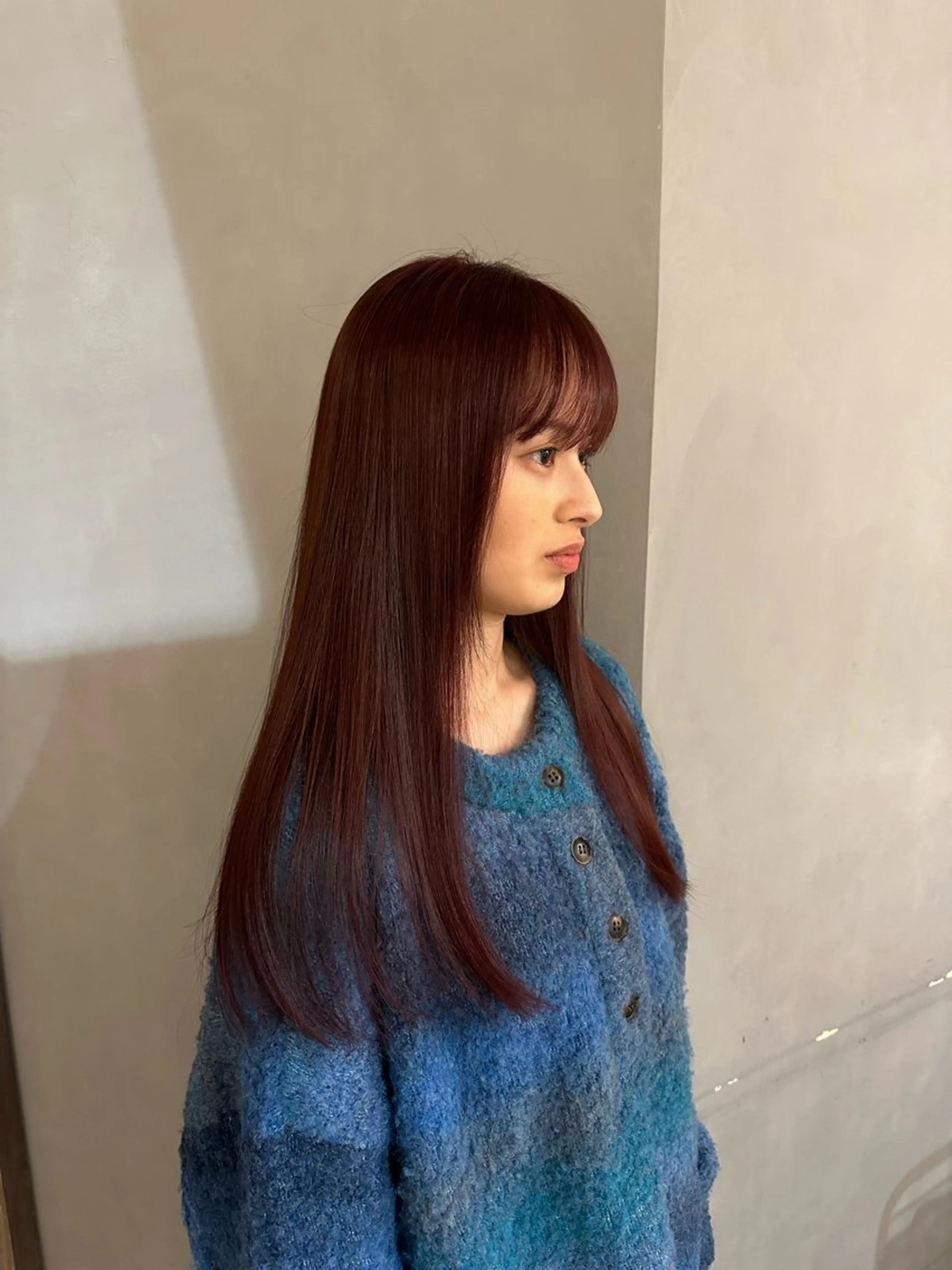 【 カット + 艶カラー🤍 】の写真