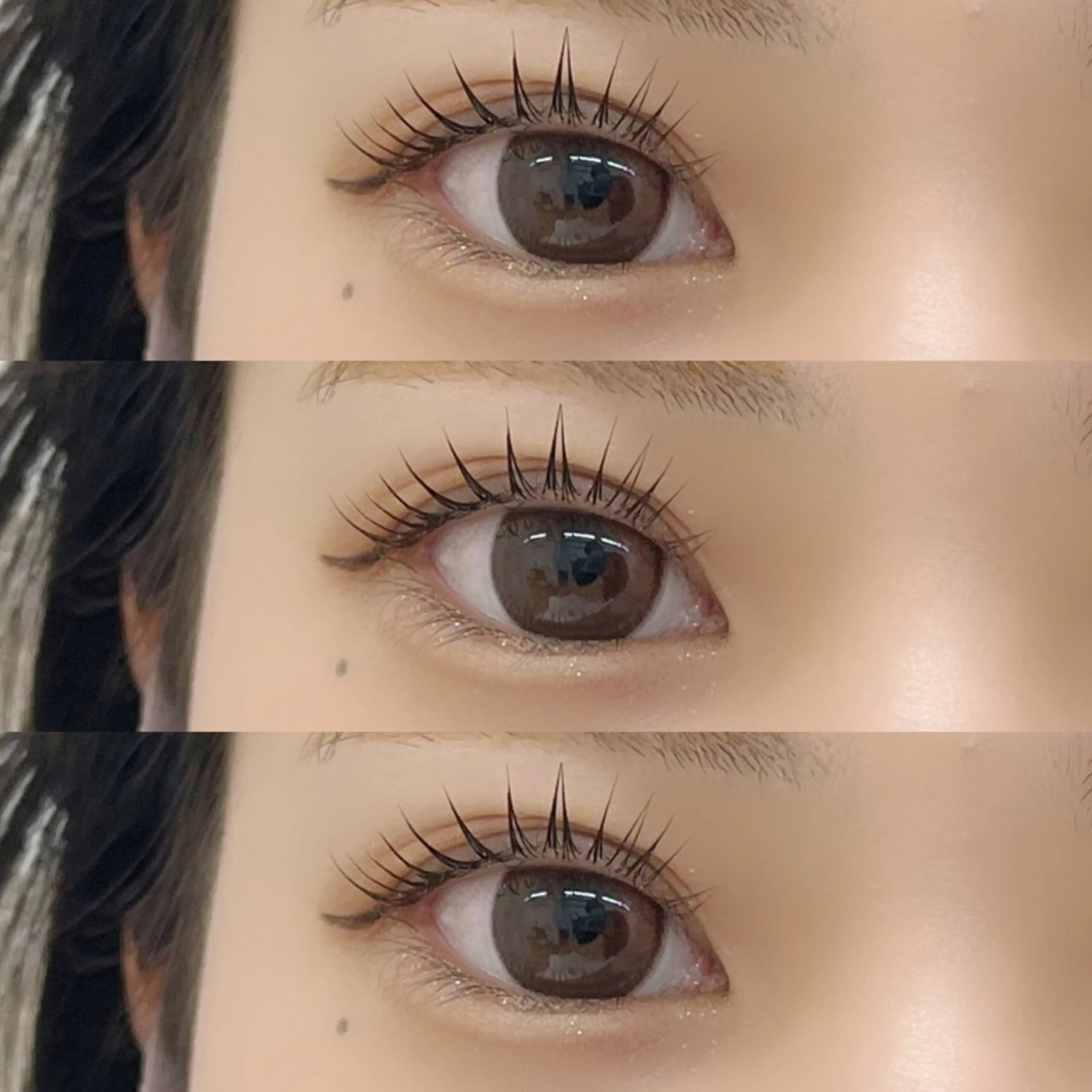 マツエク・マツパ パリジェンヌラッシュリフト N yuukiのマツエク・マツパデザイン