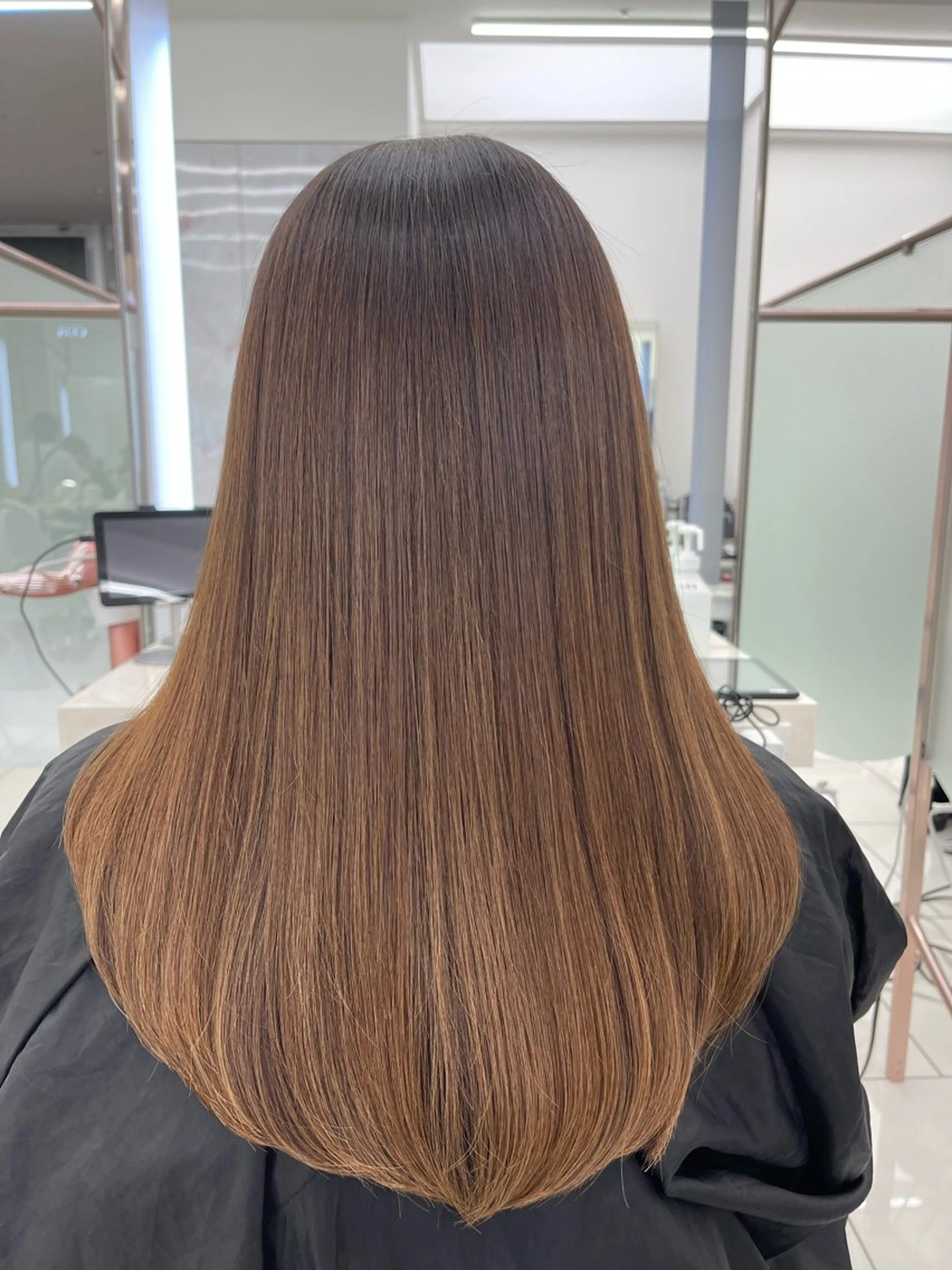 ロング カラー パーマ COA GINZA所属・COA GINZA とざわ そうしのヘアスタイル