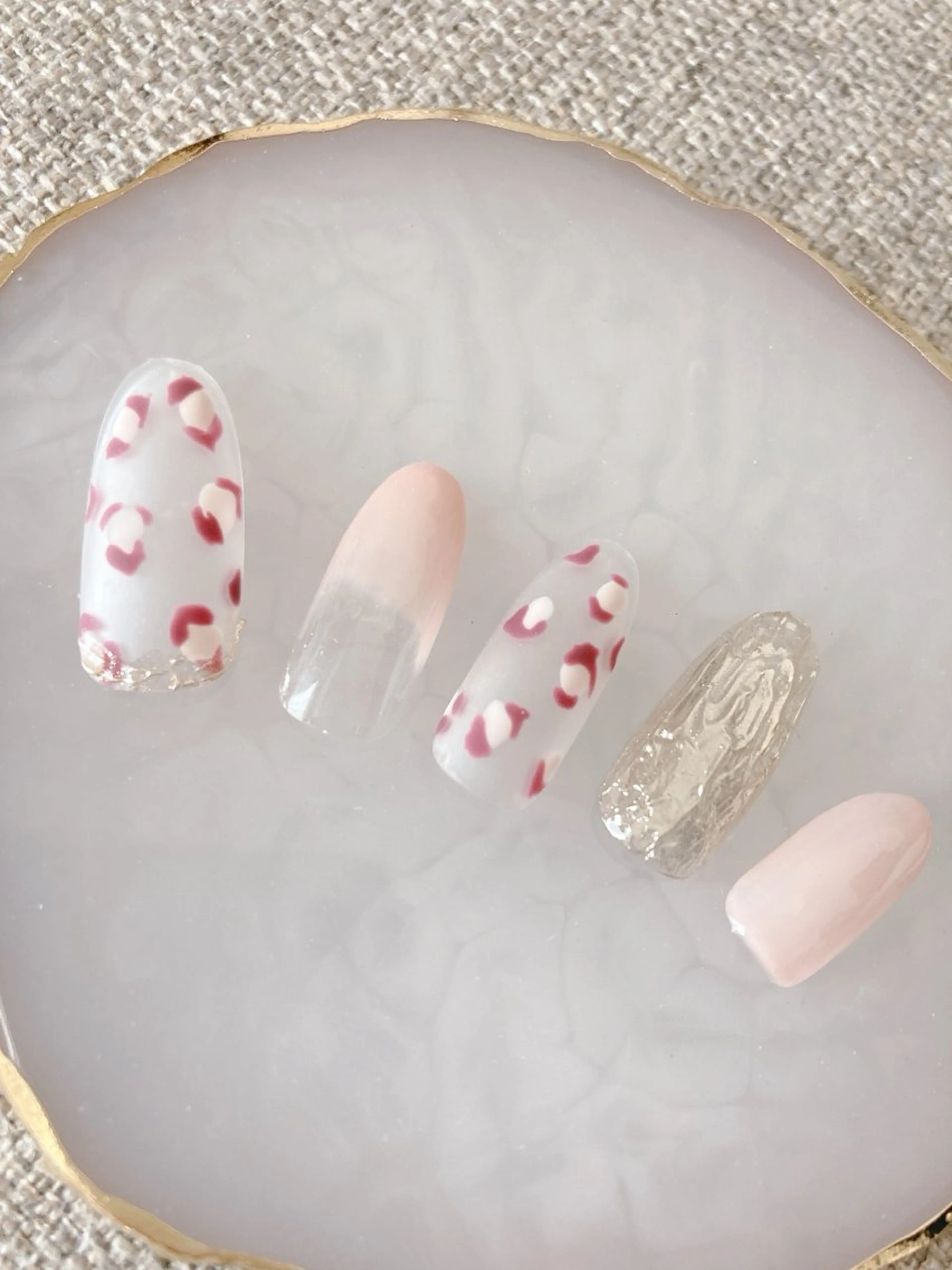 ネイル アニマル柄 Tree 〜saito〜のネイルデザイン