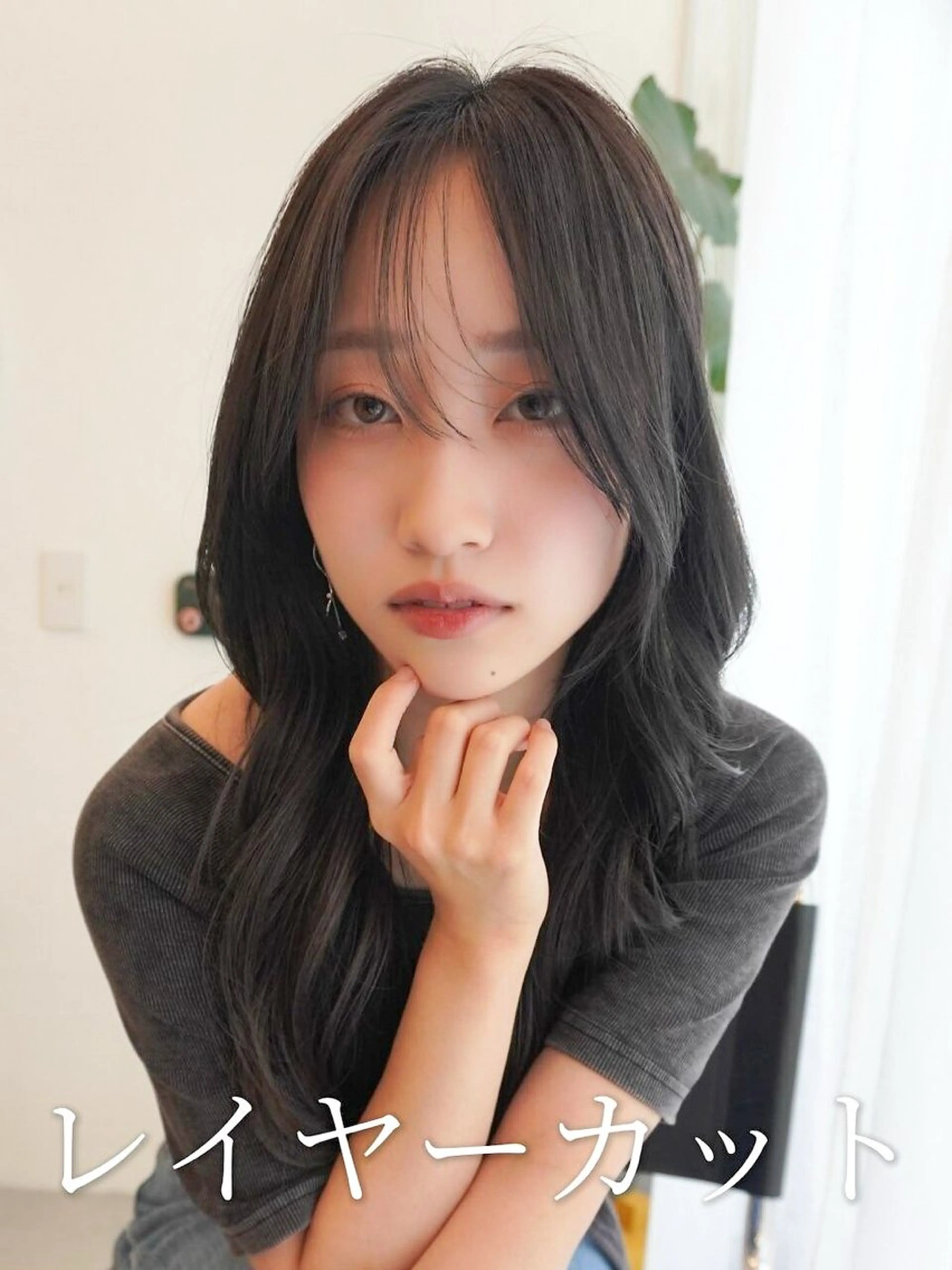 ロング カラー カット ヘアカラー トリートメント コテ巻き/パーマ/艶 透明感/荻原凜太郎のヘアスタイル