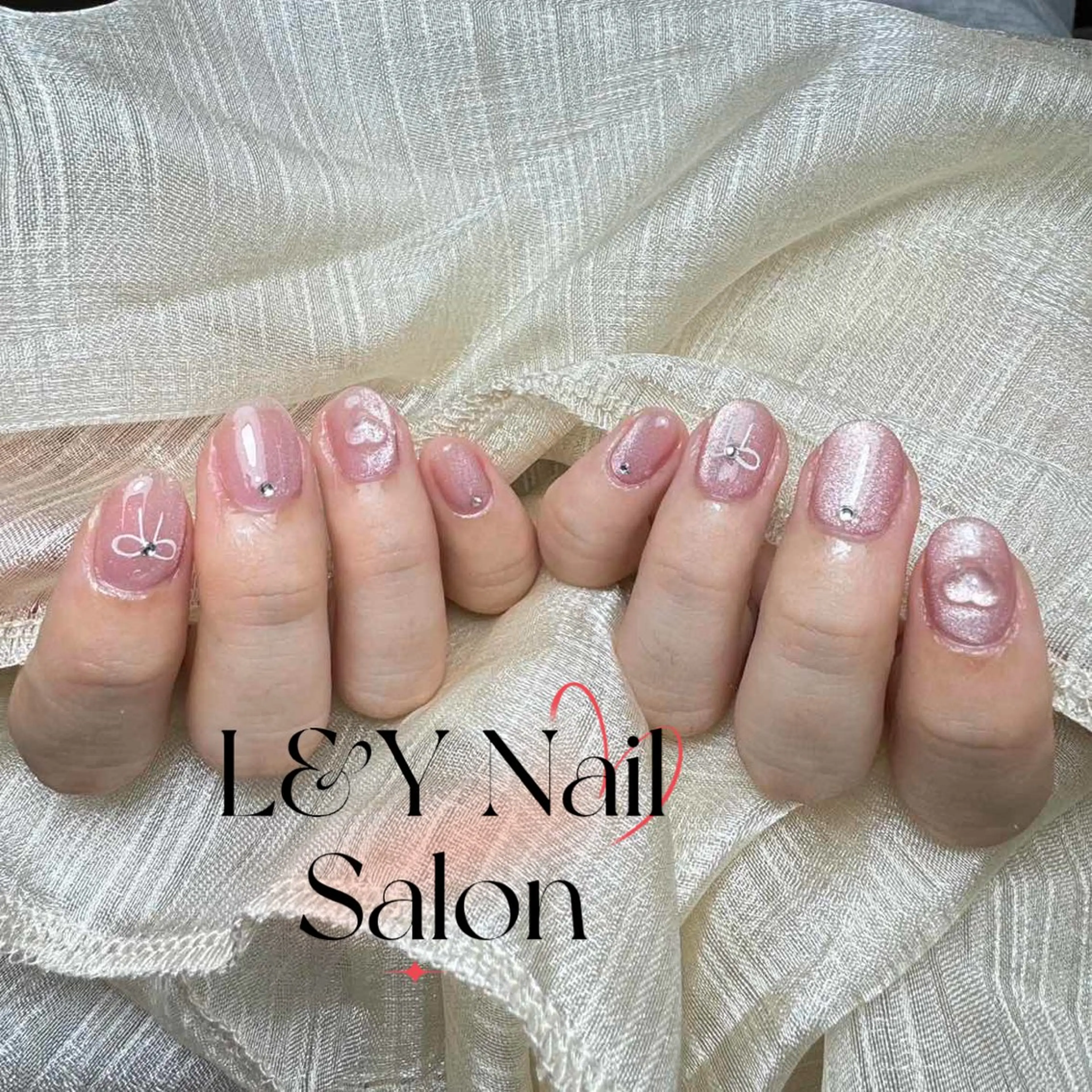 ネイル ハンドネイル ハンドケア L&Y Nail🎀 思雪のネイルデザイン