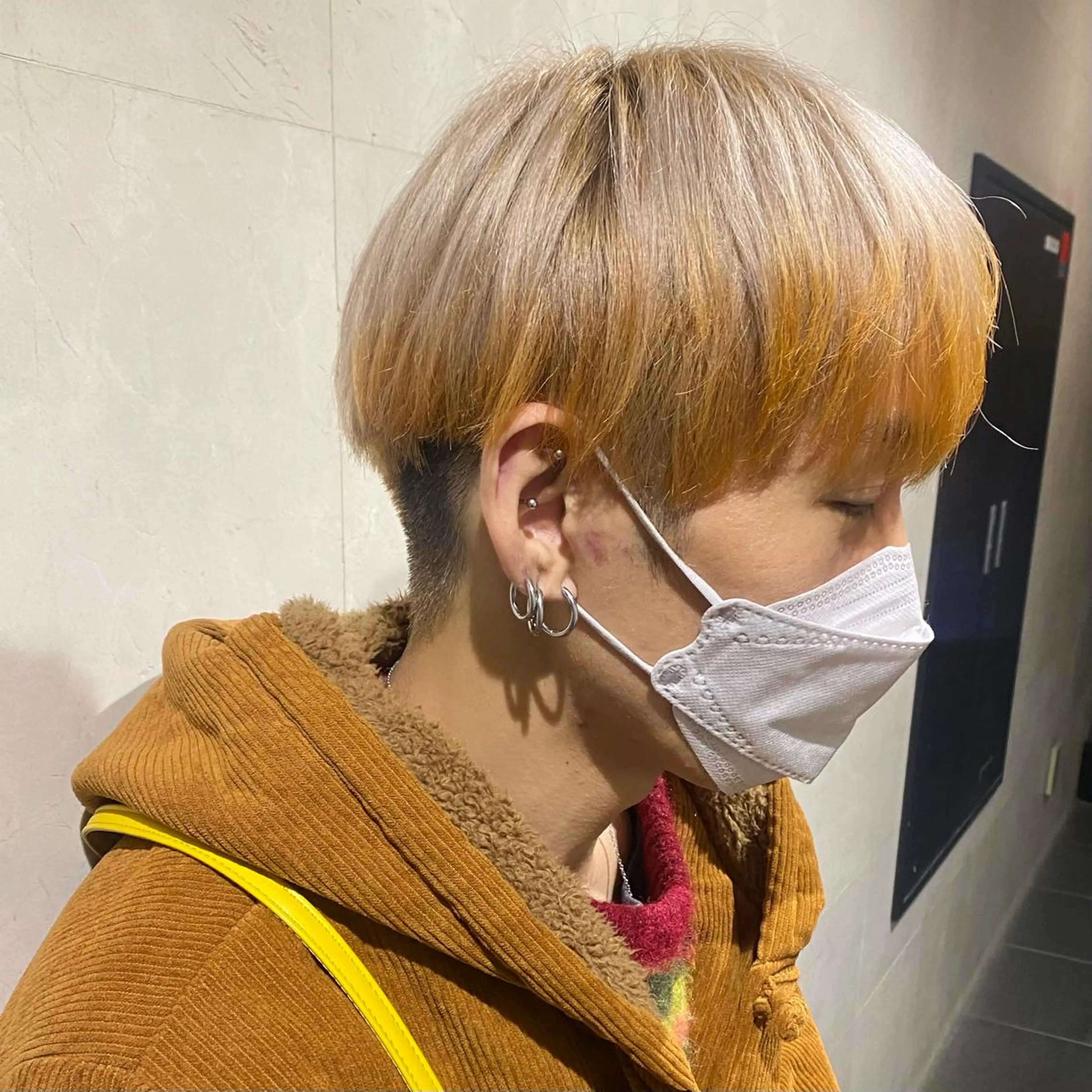 メンズ ハヤシ ルカのヘアスタイル