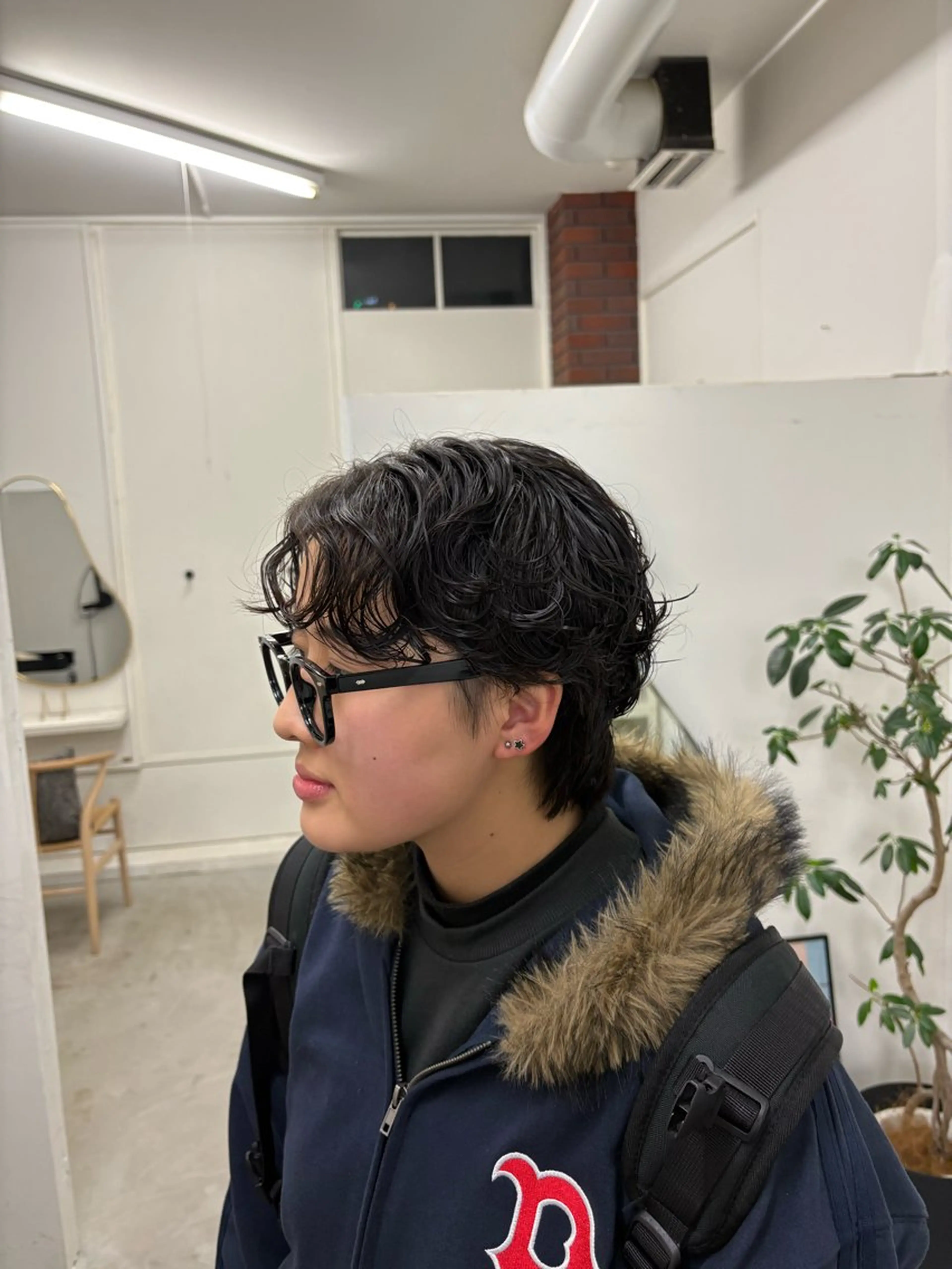 カット➕パーマの写真