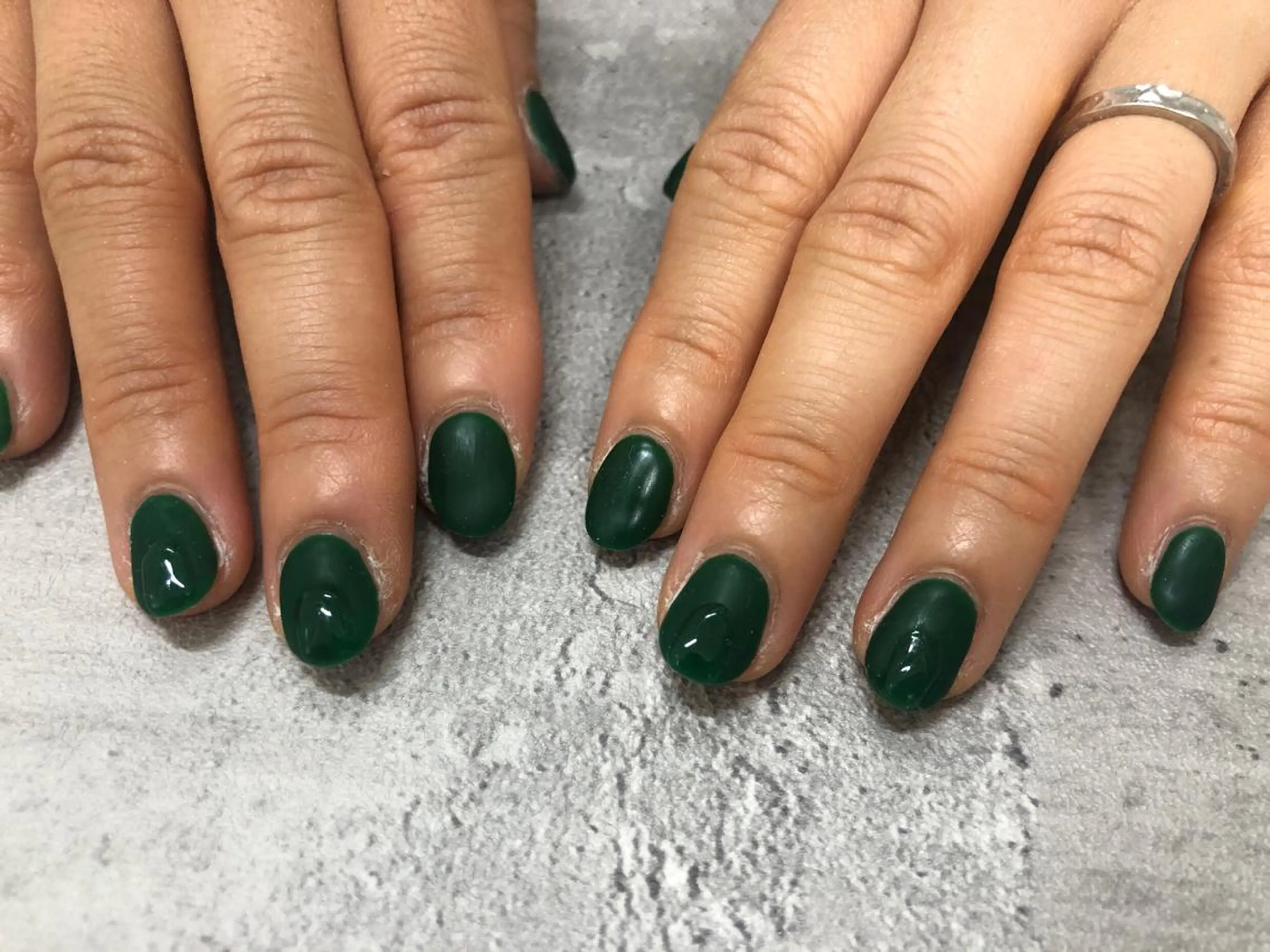 ネイル マットネイル ぷっくりネイル Mogu nail 二子玉川のネイルデザイン