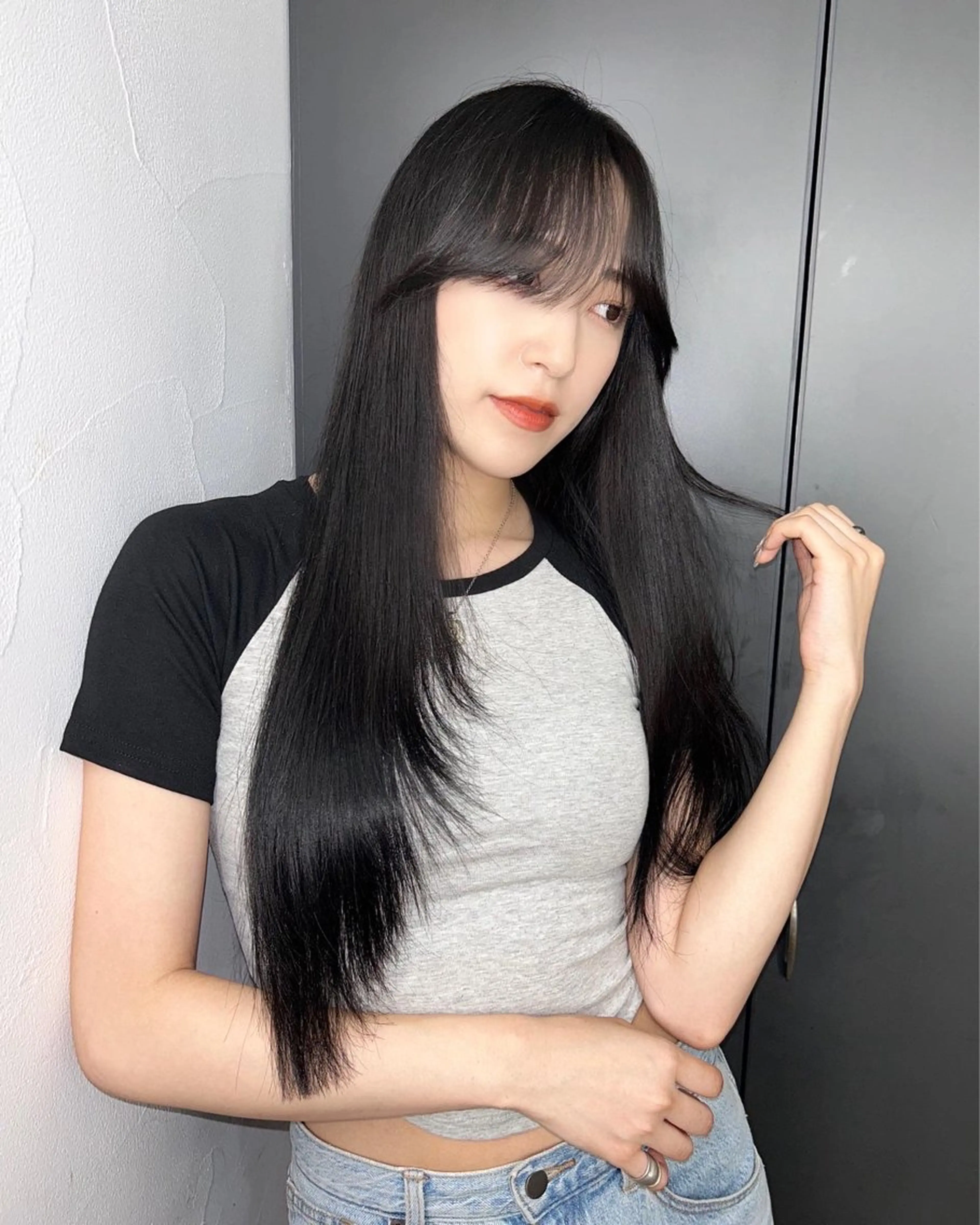 カット＋プレミアムケアカラーの写真