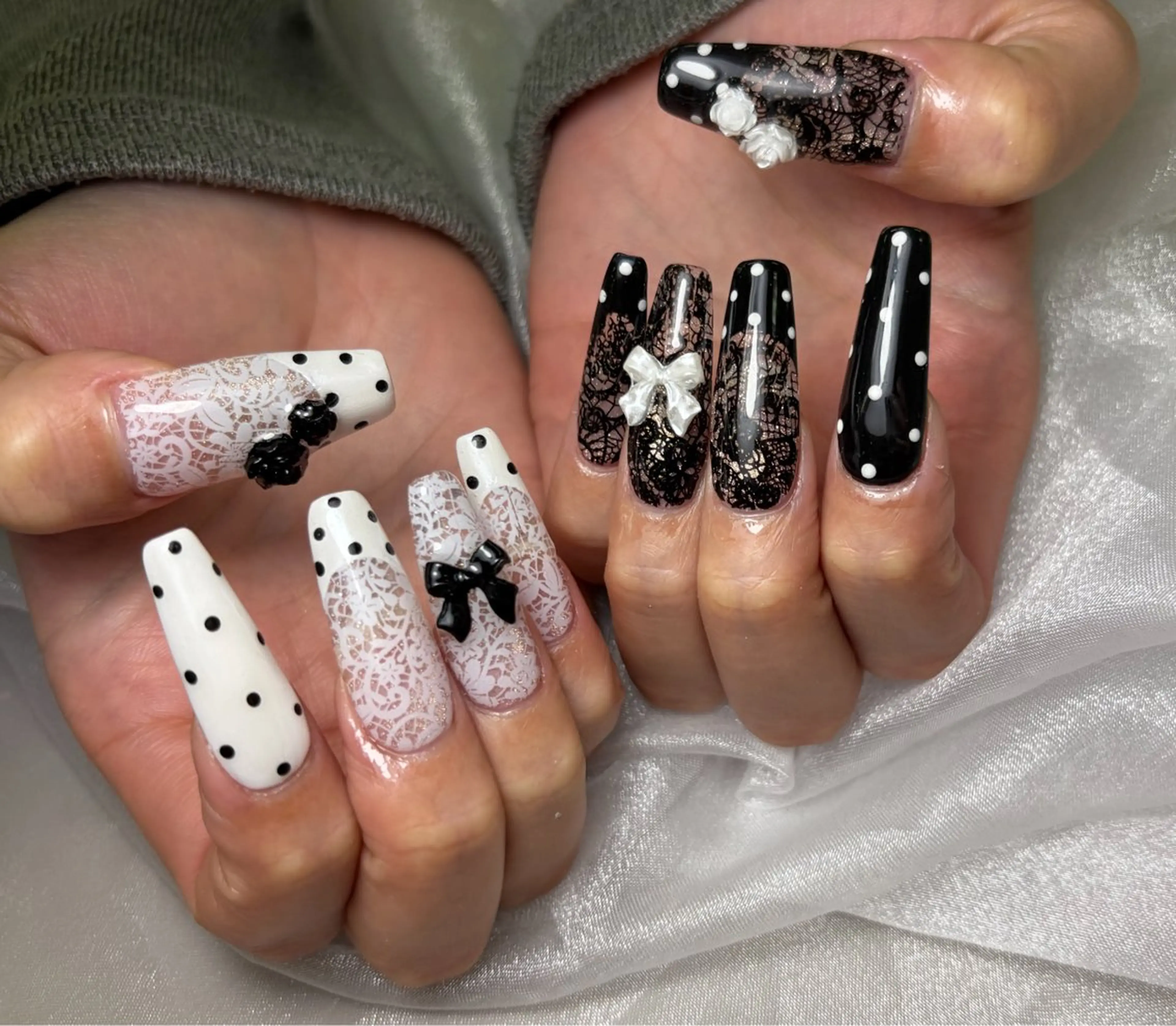 ネイル ハンドネイル Mana‪ ‪·͜· ❤︎‬のネイルデザイン