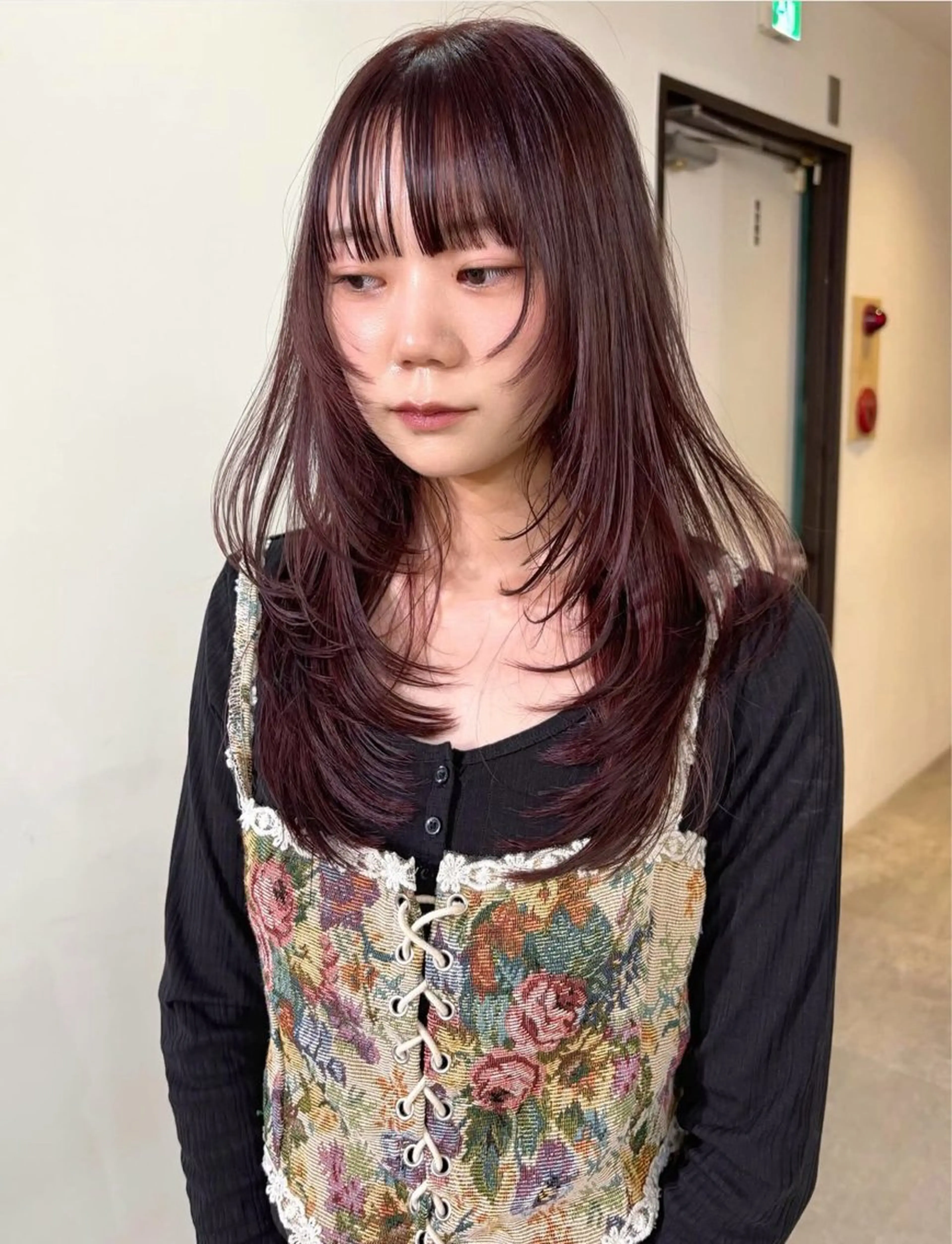 カラー ダブルカラー ヘアカラー niko_saga_hairmake所属・アヤカ （AYAKA）のヘアスタイル