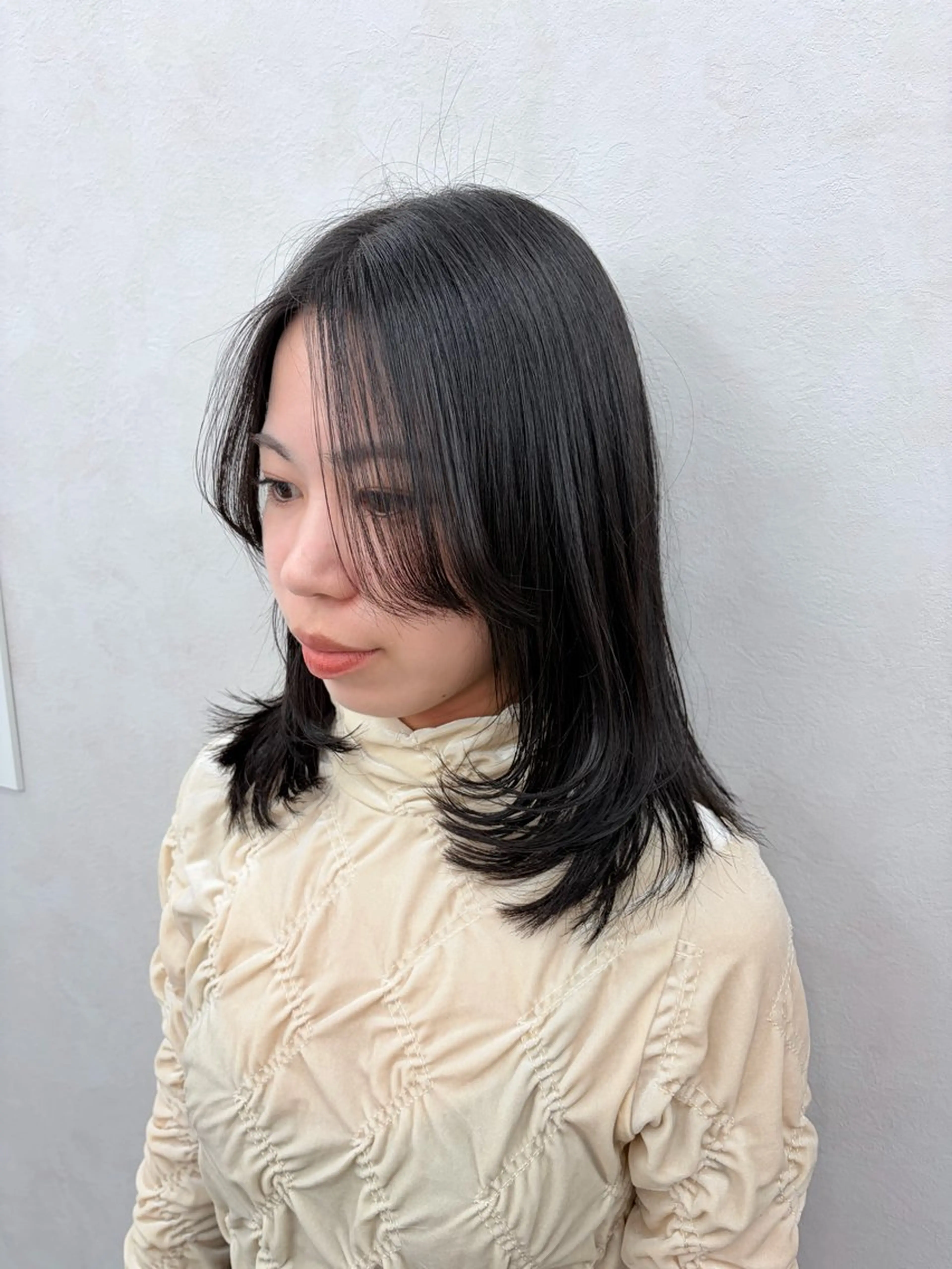 ミディアム カット 🌼似合わせカラー / Misaki🌼のヘアスタイル