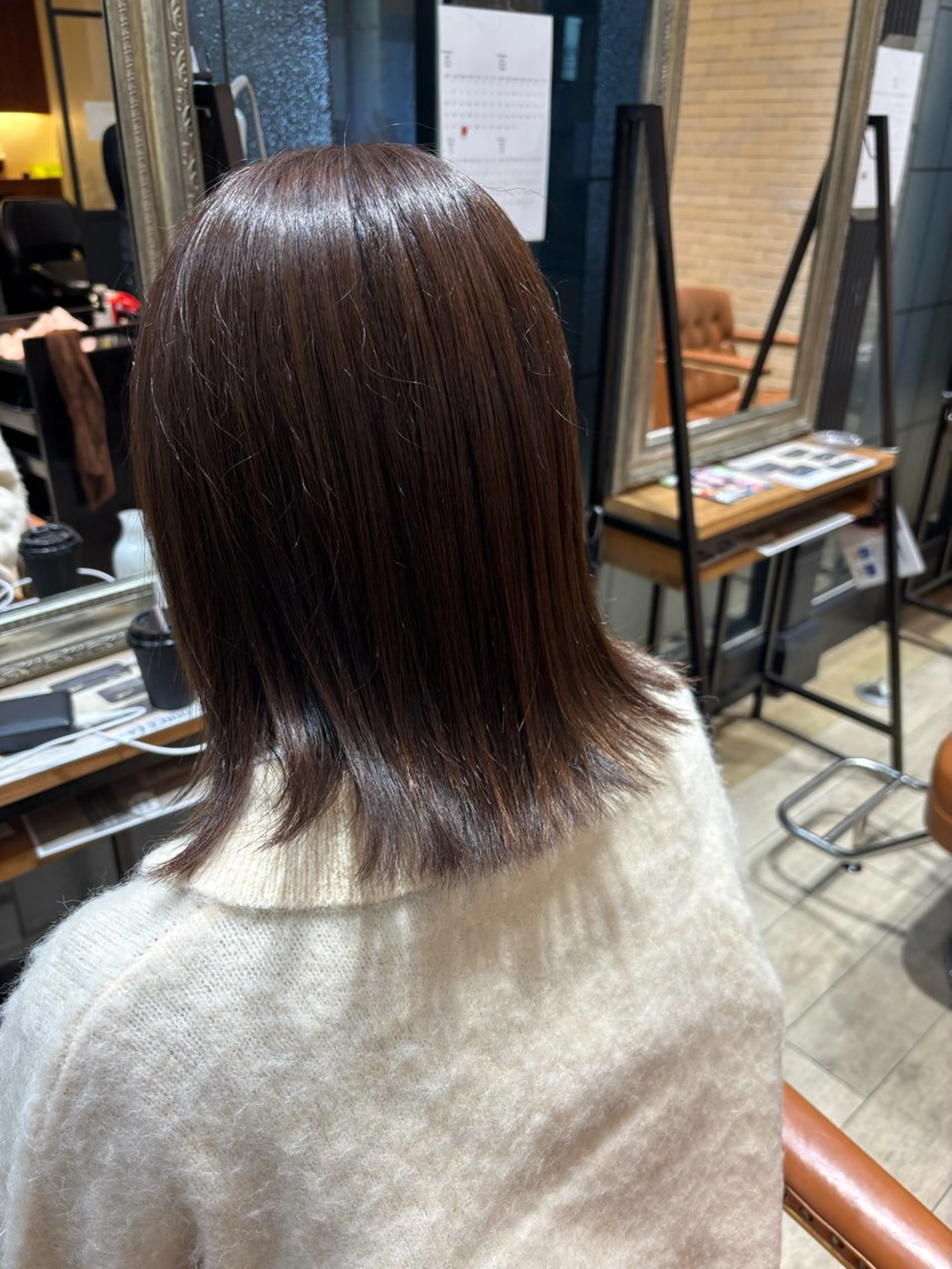 ミディアム ヘアカラー ななか /KOKOROのヘアスタイル