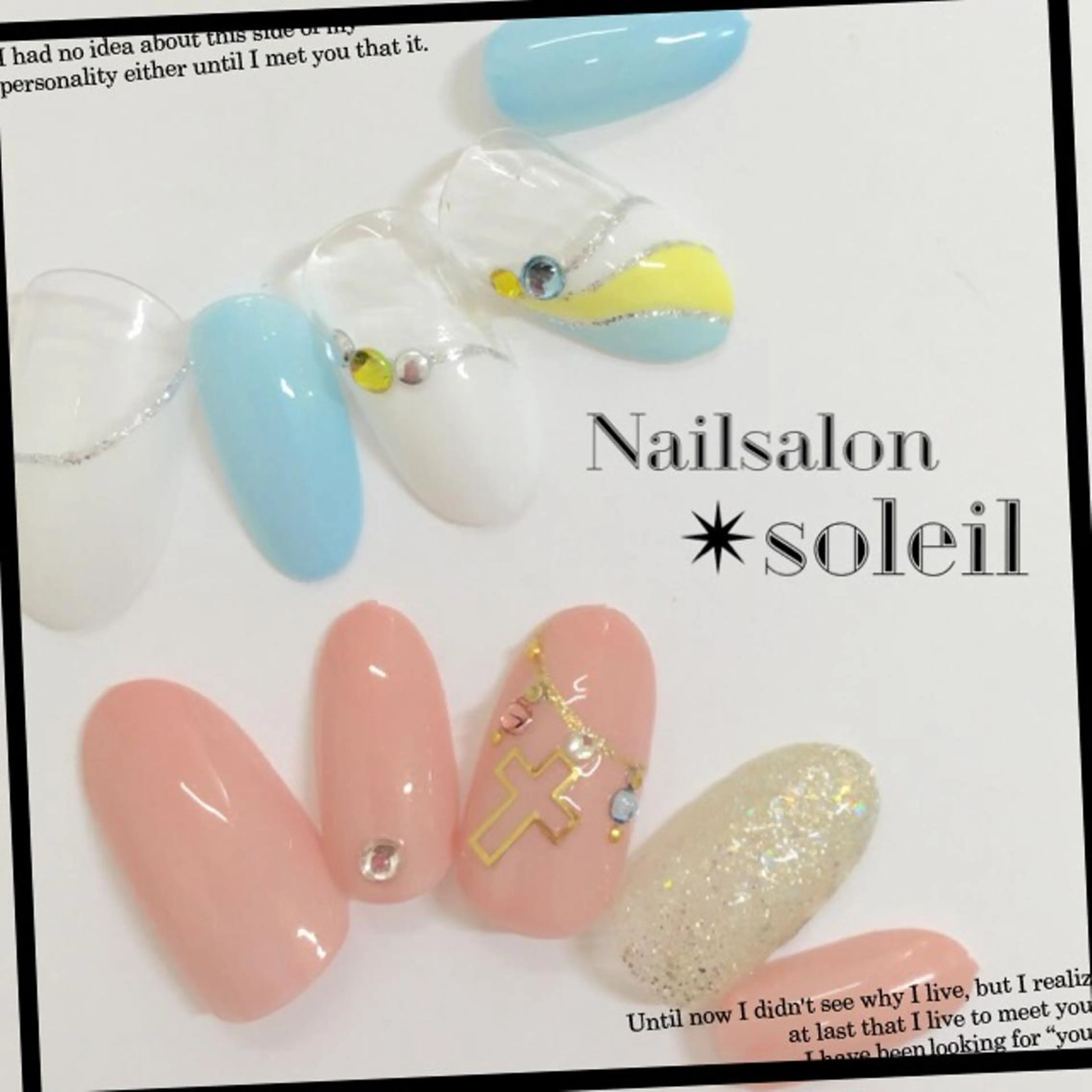 ネイル 粟津 美紀のネイルデザイン