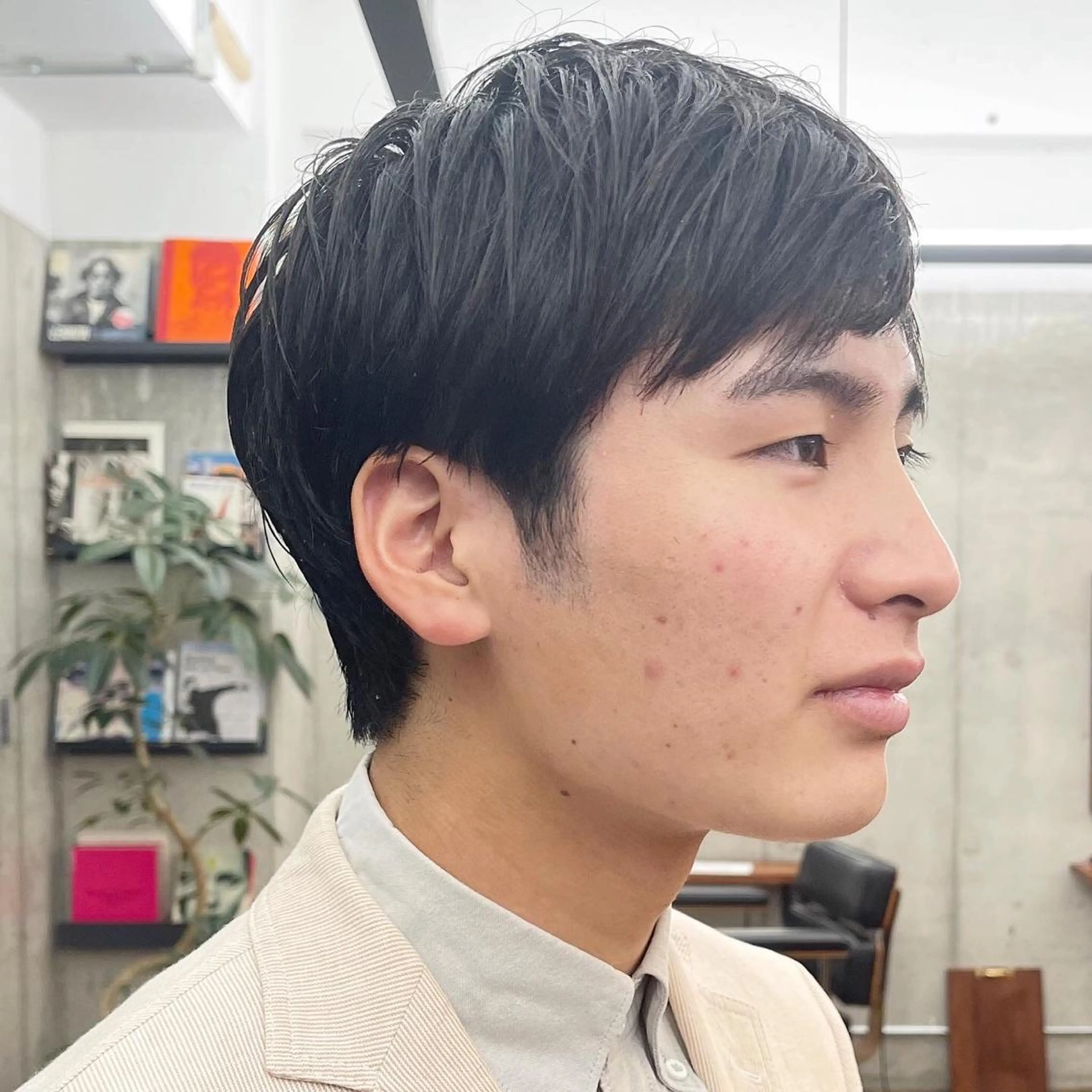 ショート メンズ ビジネス メンズショート ショートヘア カット ✂︎ウルフ・ショート ✂︎MIKUNIのヘアスタイル