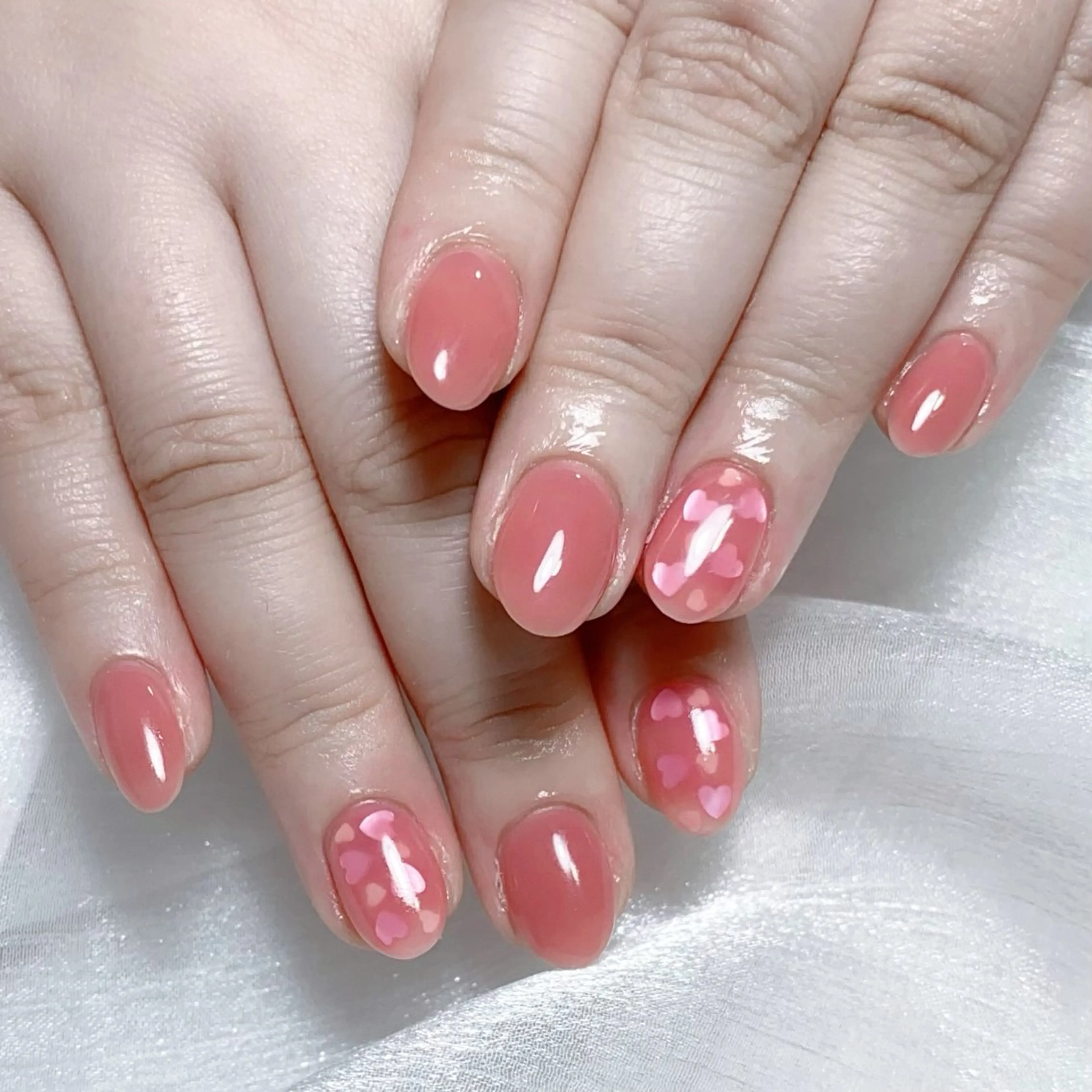 メンズ ネイル メンズ韓国風 アートネイル オーロラネイル ガーリー キラキラネイル ハンドネイル Nail salon 木にいるのネイルデザイン