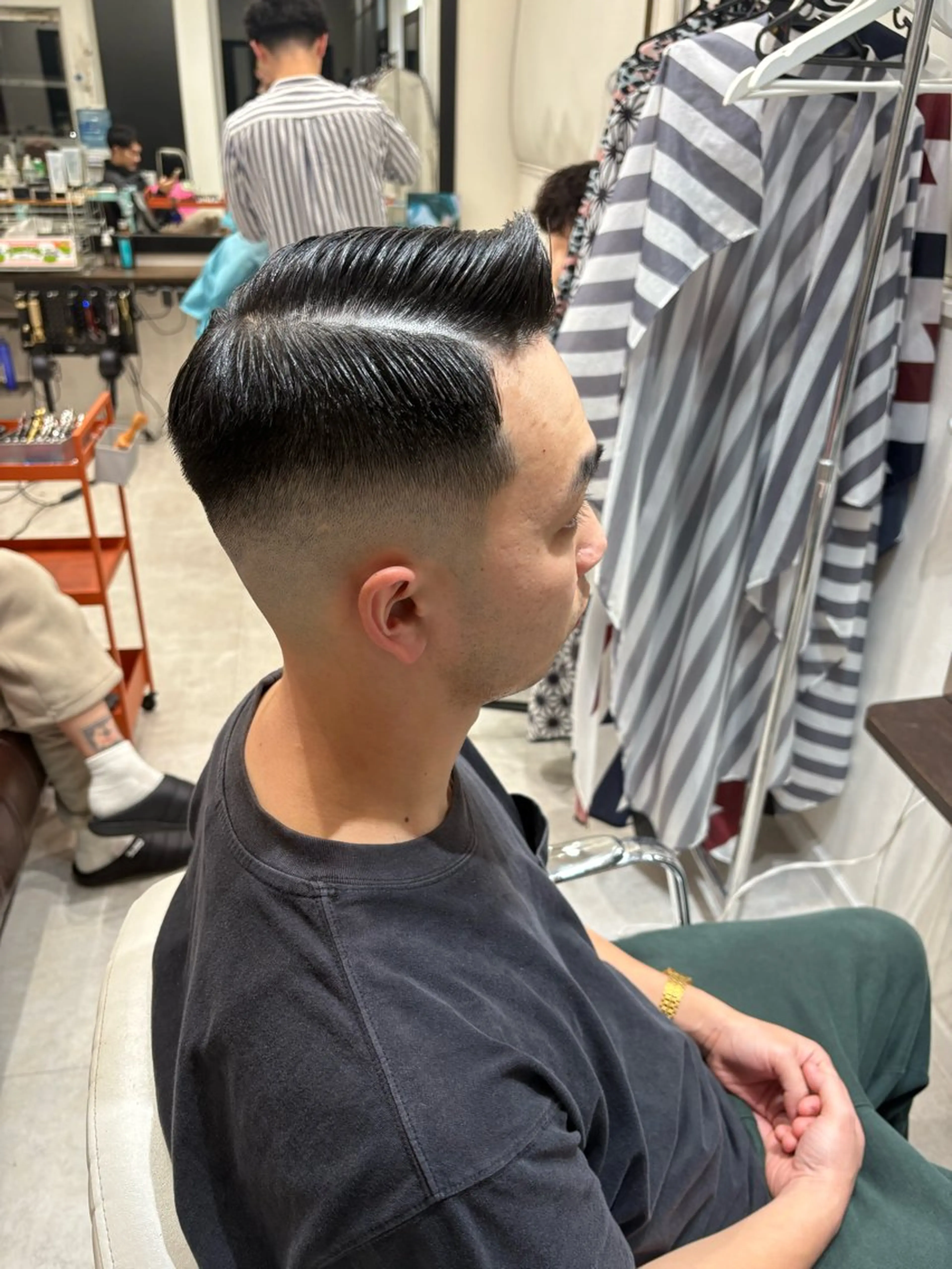 ショート メンズ カット CUCUMBER所属・本間 颯太のヘアスタイル