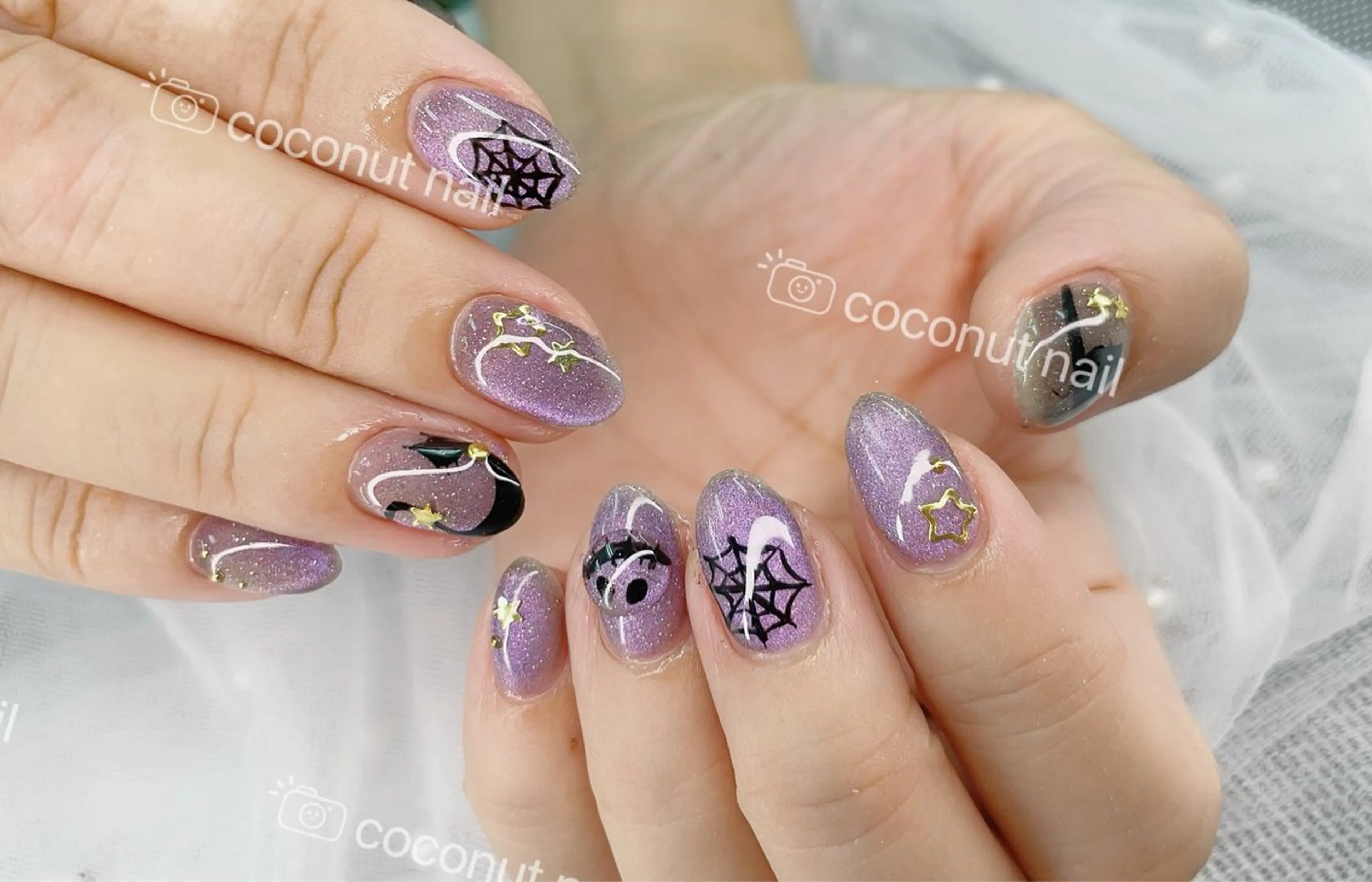 ネイル ハンドネイル 神田 ココナッツのネイルデザイン
