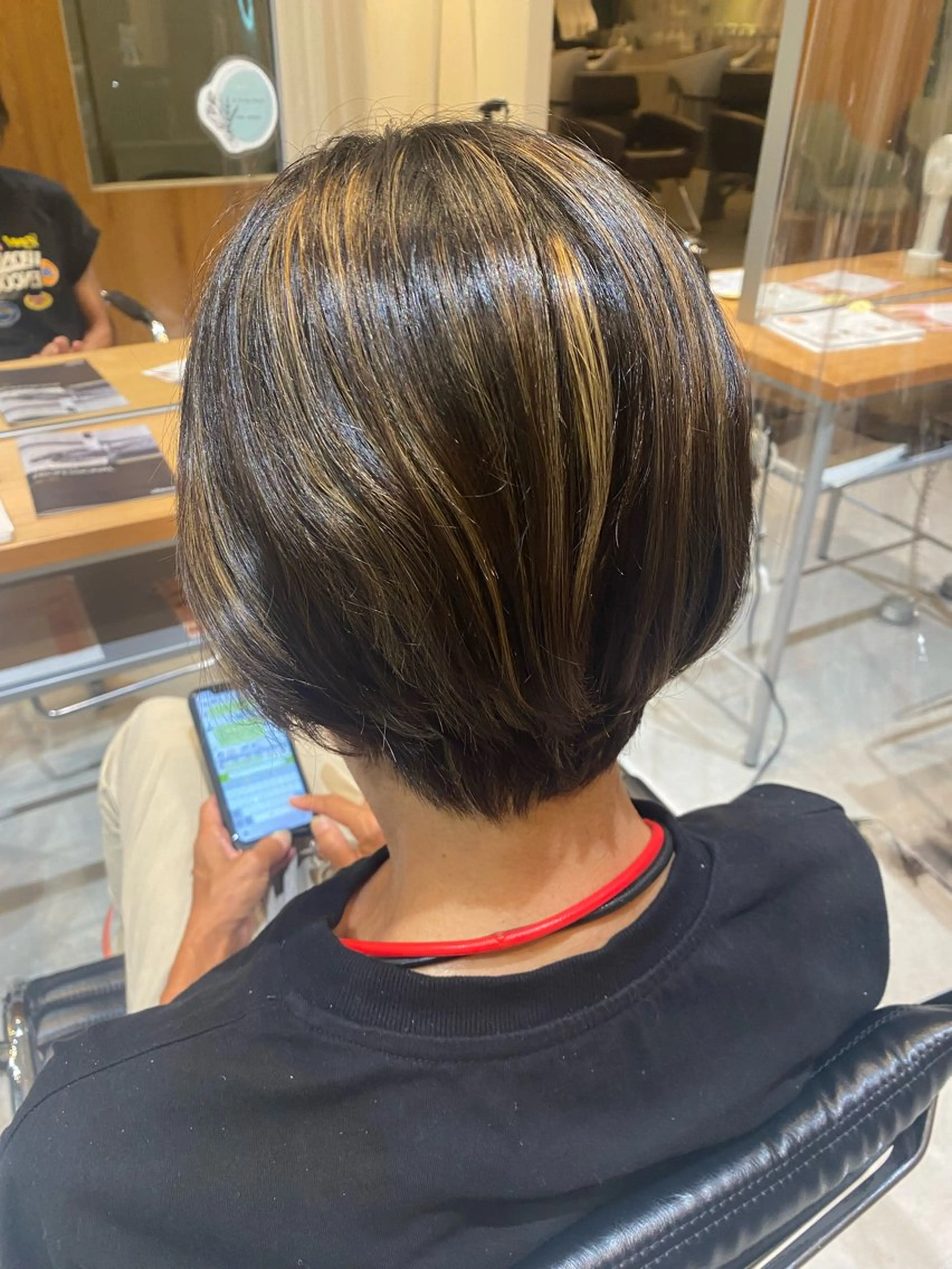 ショート hair S.coeur emu所属・黒木 日那のヘアスタイル