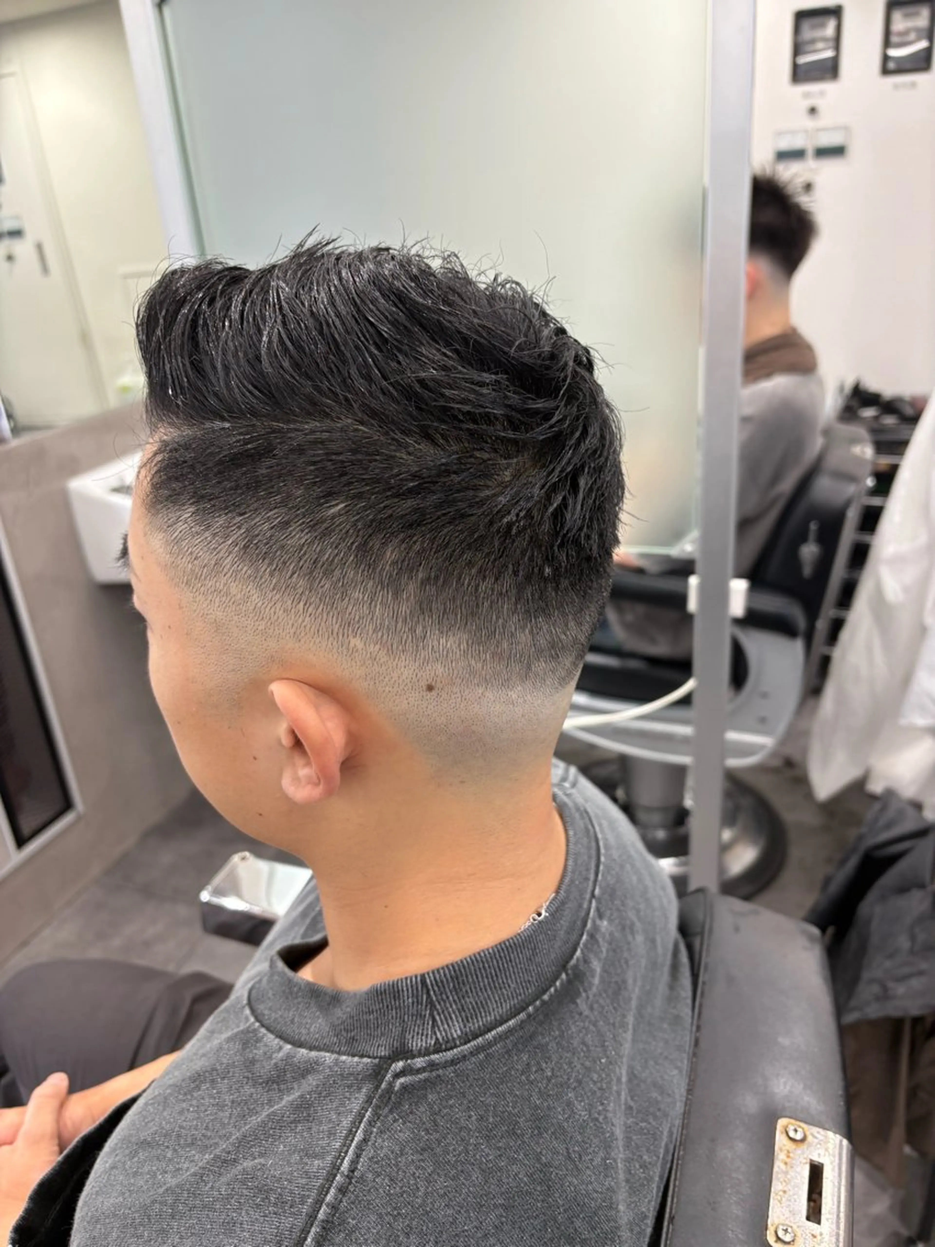 ショート メンズ カット パーマ CUCUMBER所属・本間 颯太のヘアスタイル