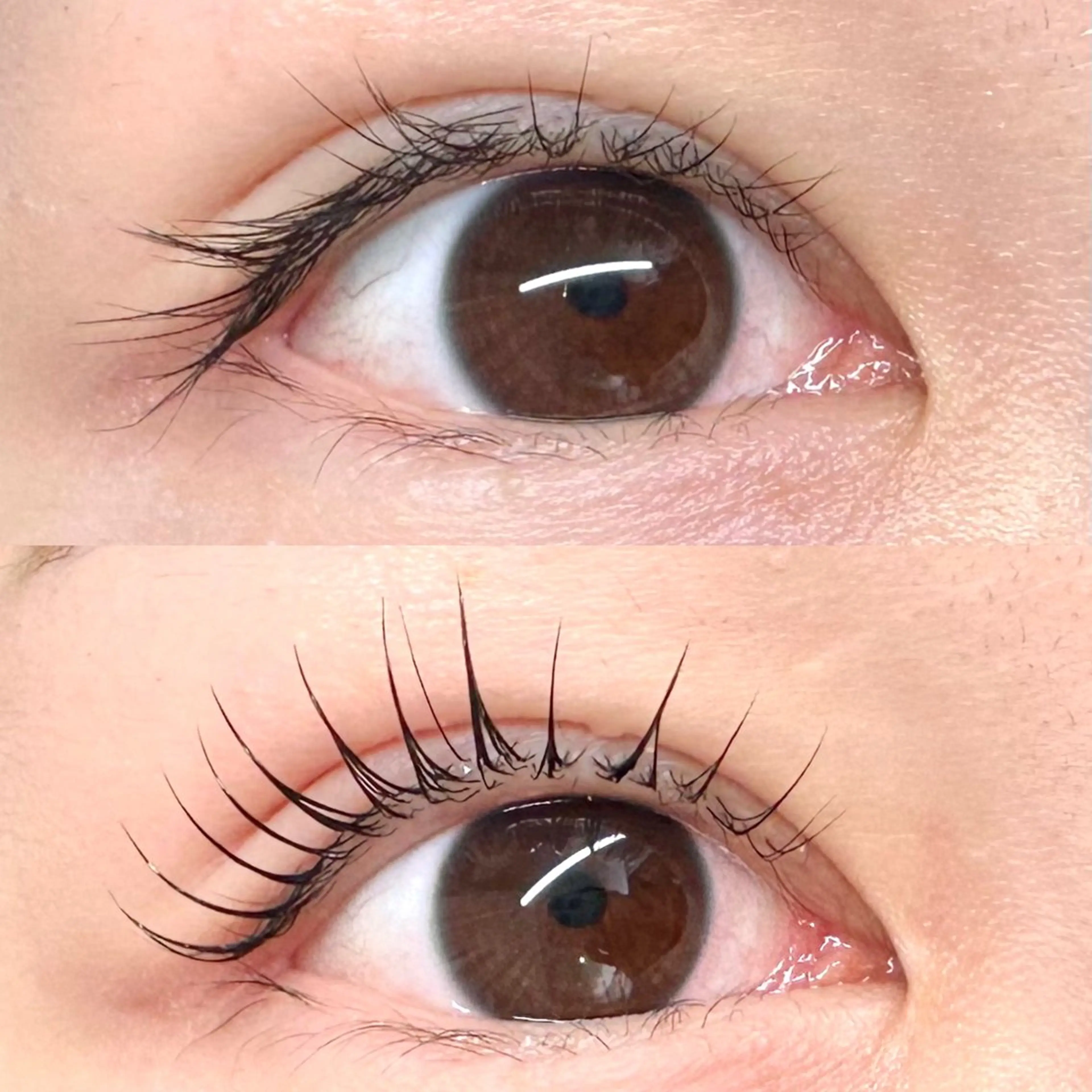 マツエク・マツパ パリジェンヌラッシュリフト 一重×まつ毛パーマ momoka 💕のマツエク・マツパデザイン