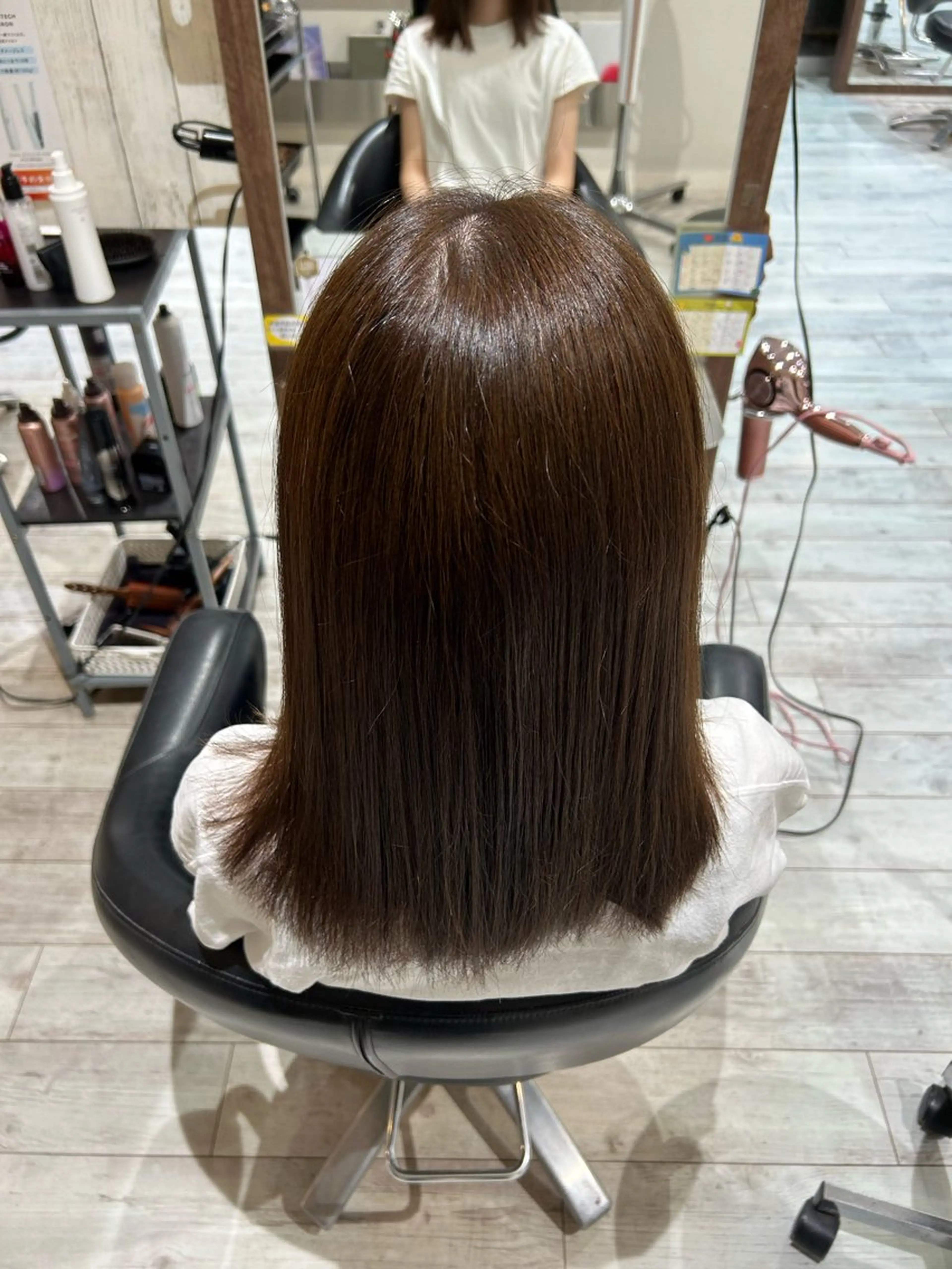 カラー 田野 竣太のヘアスタイル