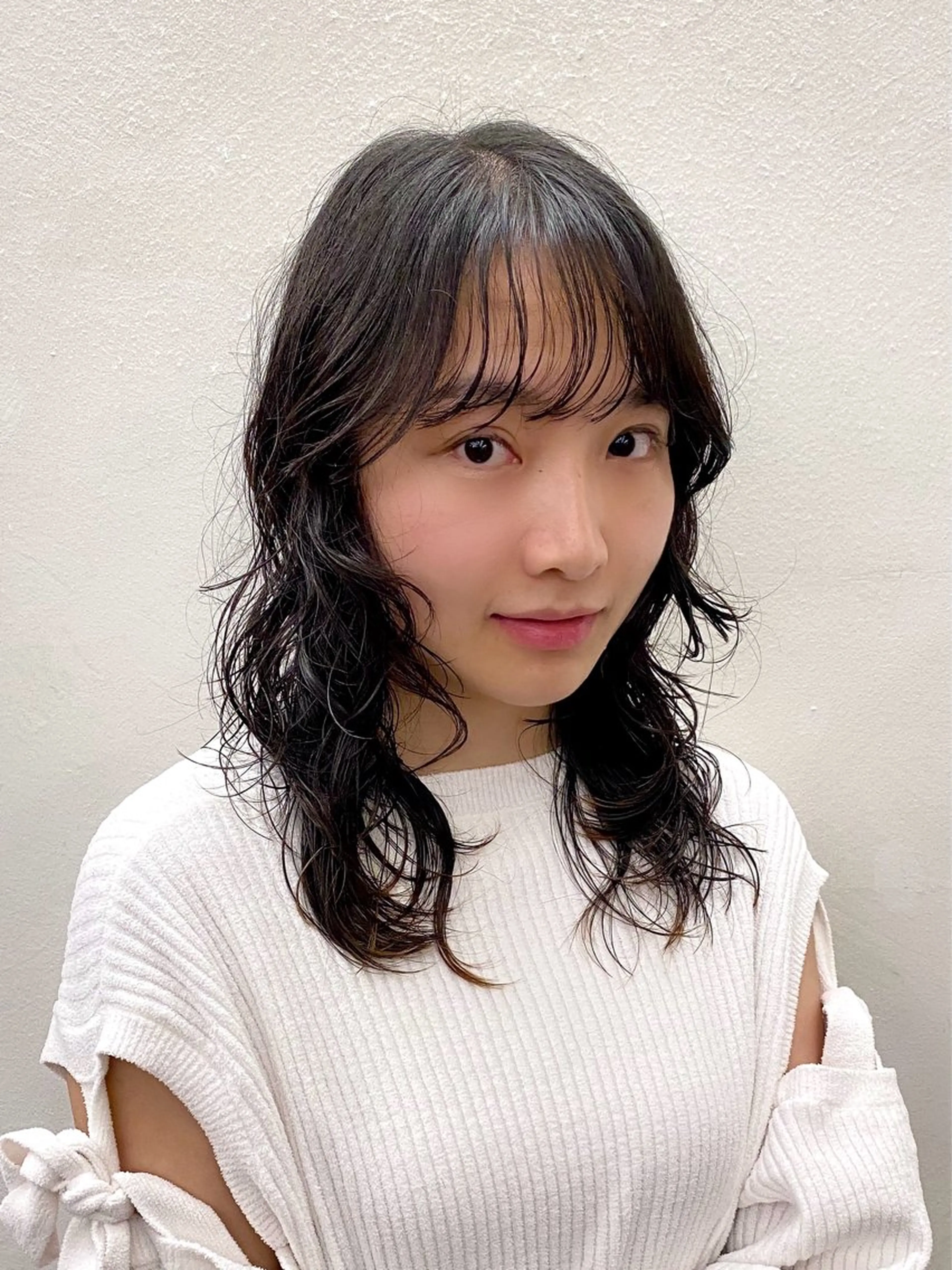 ミディアム パーマ カット パーマ トリートメント Paddle所属・似合わせレイヤー/ レイヤーパーマ/高倉のヘアスタイル