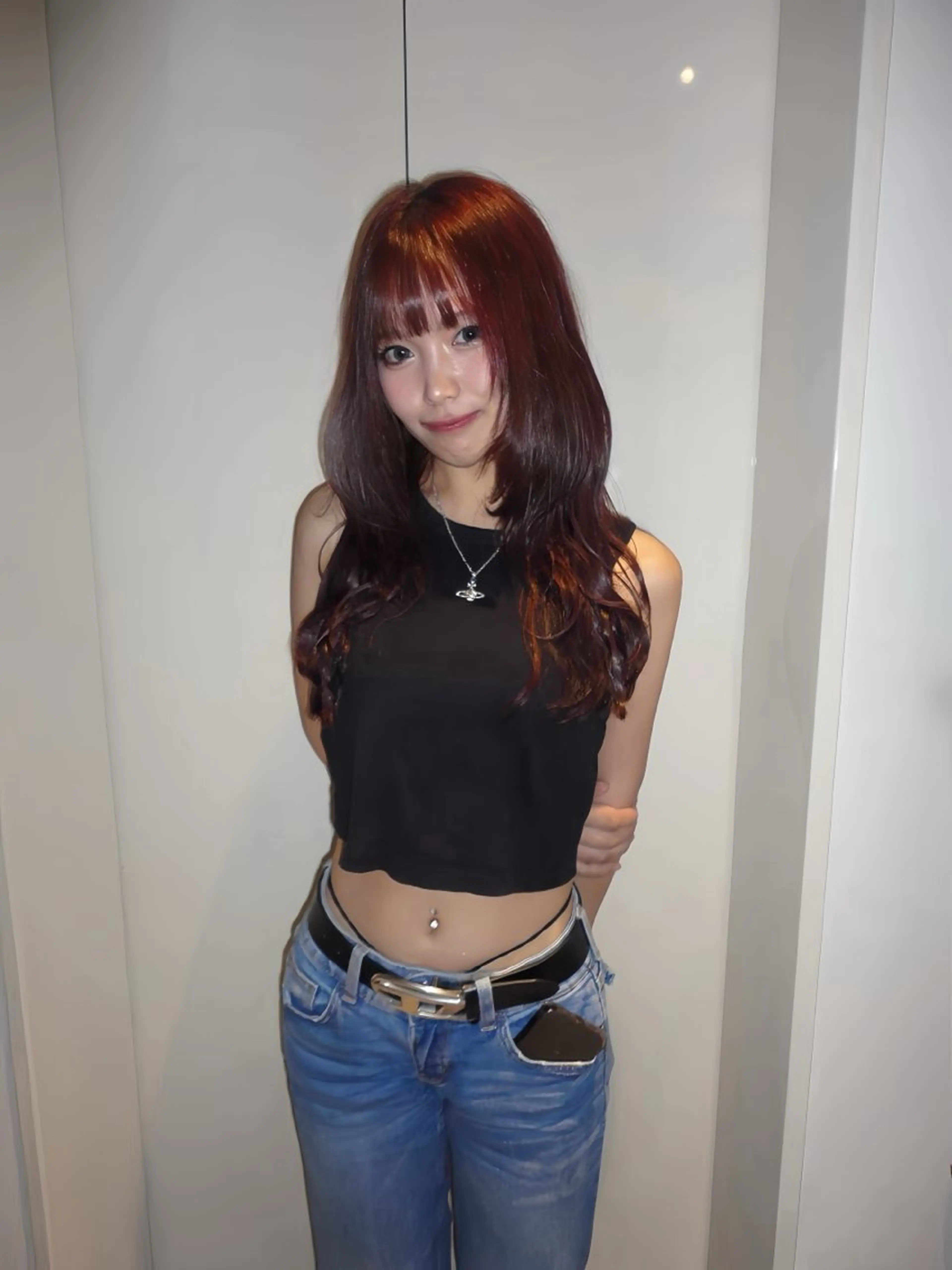 ロング ハイレイヤー レイヤーカット clear of hair LiT所属・ルカ/ レイヤーカット/栄のヘアスタイル