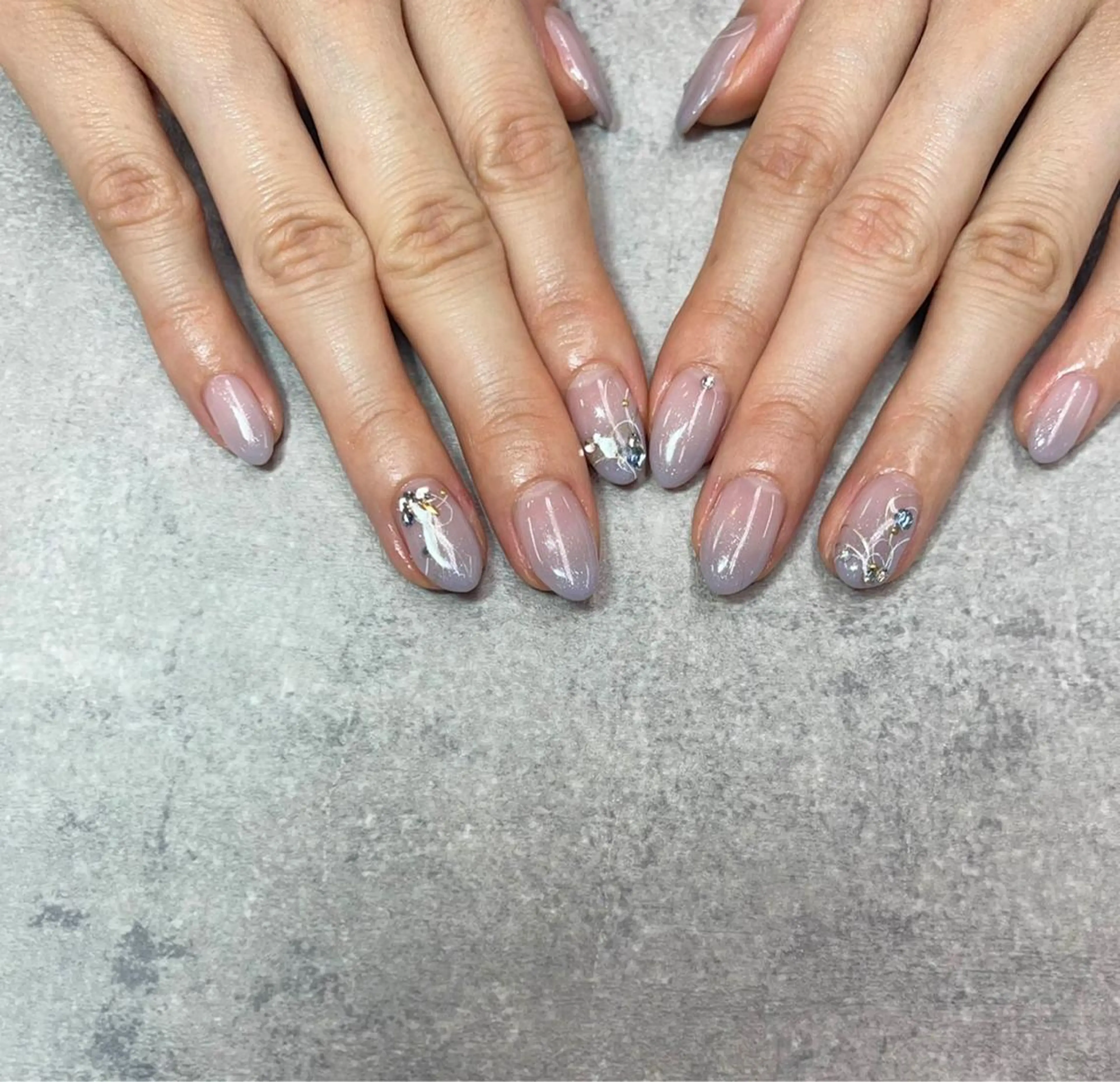 ネイル グラデーション ハンドネイル FASTNAIL PLUS 新宿店のネイルデザイン