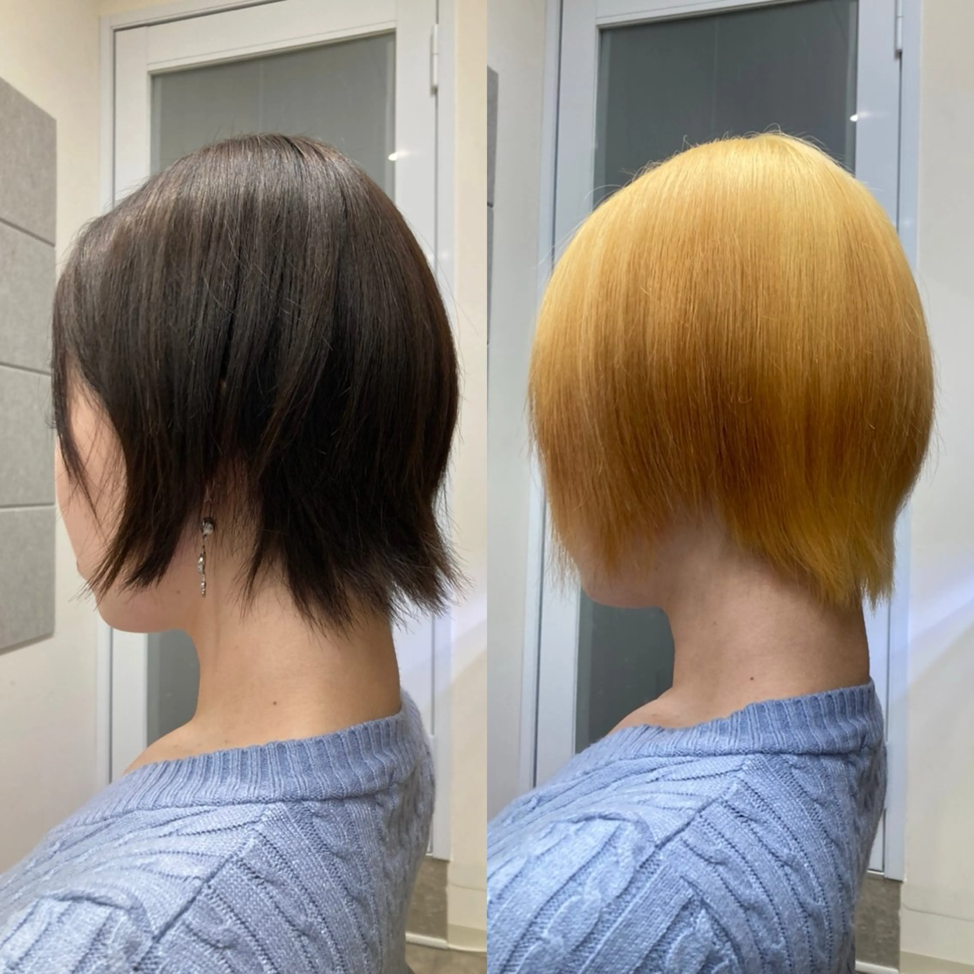 カラー ブリーチ HAIRLOUNGESoleil六本木所属・Soleil 🌷ハナ🌷のヘアスタイル