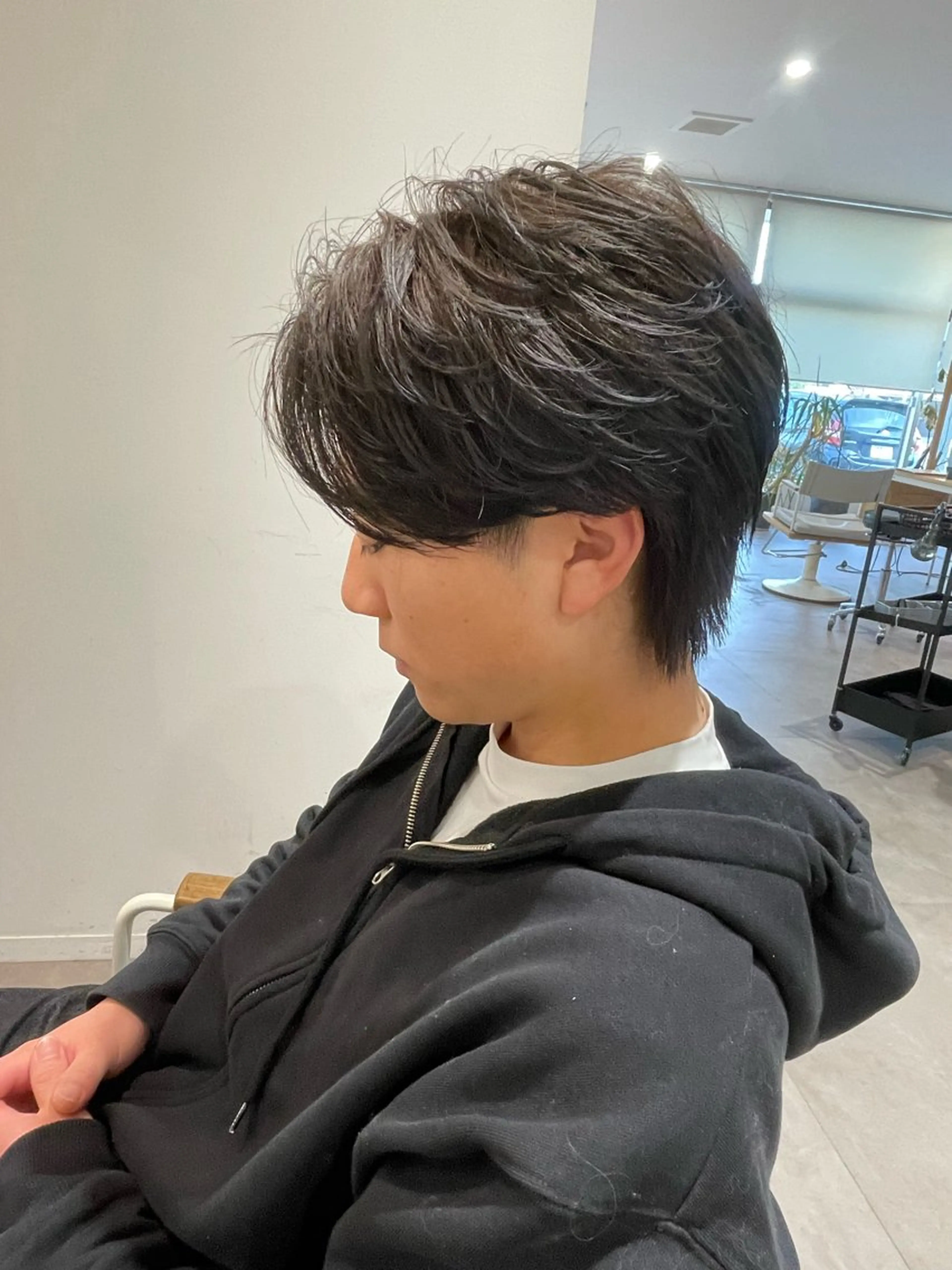 ミディアム 樋口 令惟のヘアスタイル