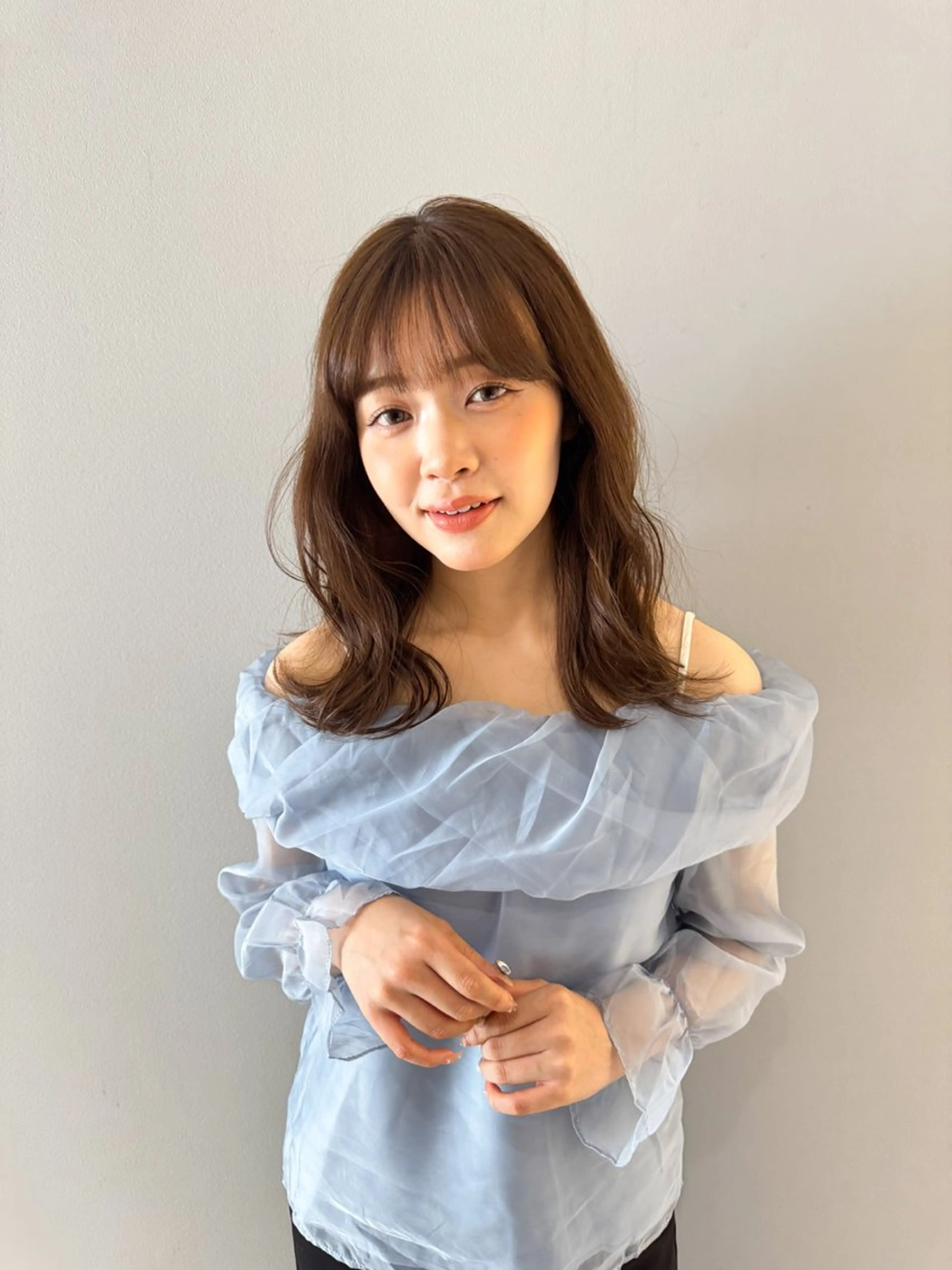 ミディアム カラー カット ヘアカラー トリートメント ヘアセット ✂️似合わせの魔術師 石田一樹✂️のヘアスタイル